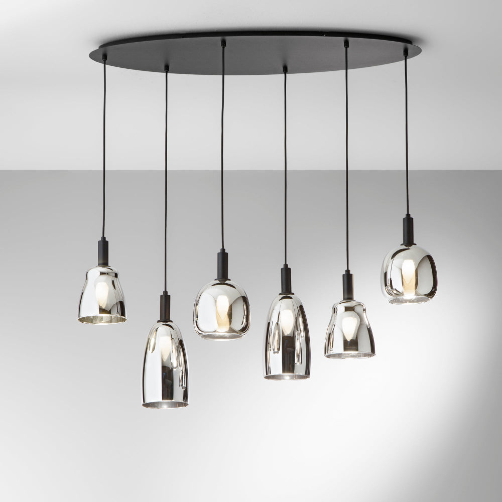 Sospensione WEIZEN a sei luci - FT-FeelThe