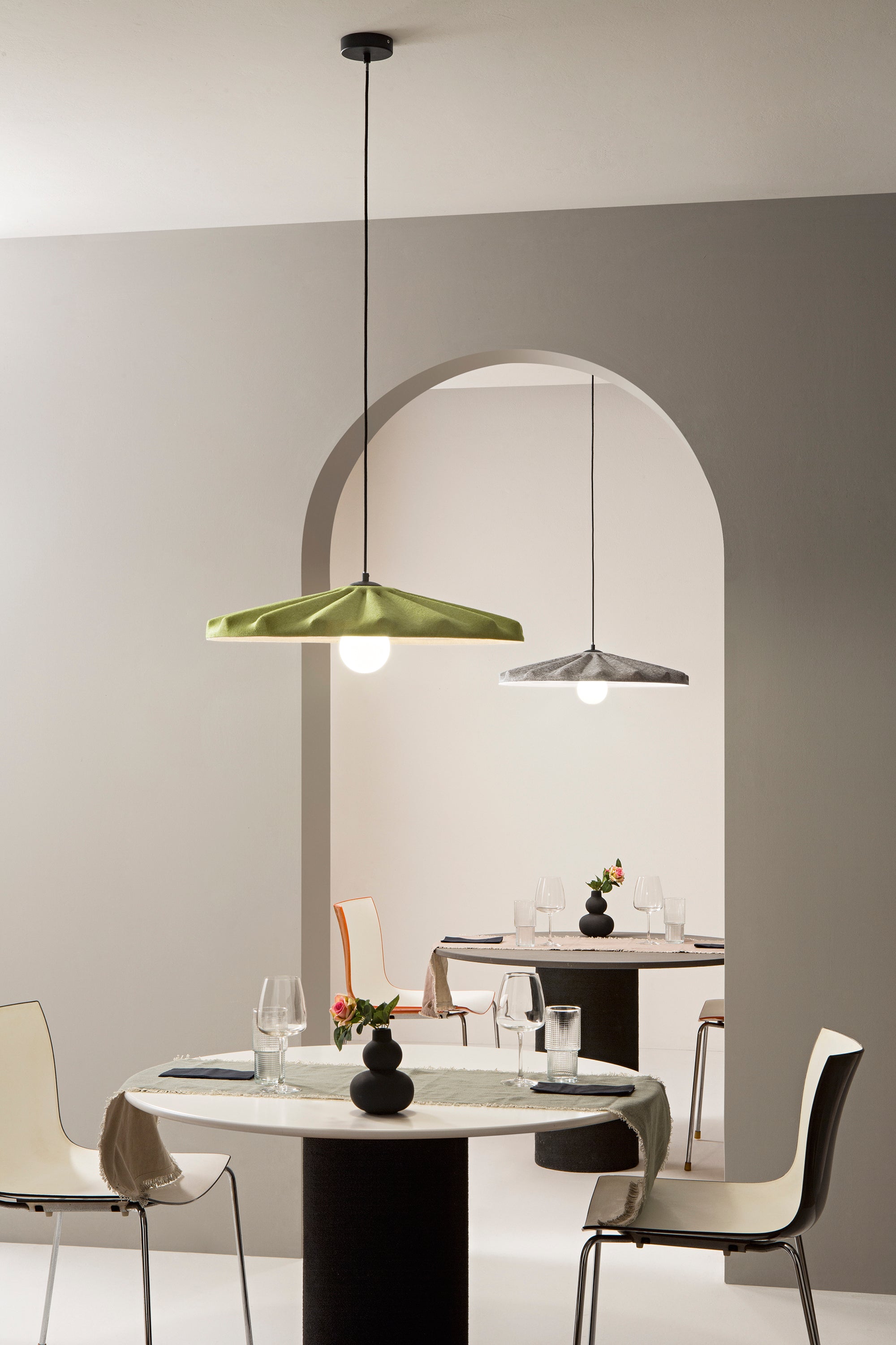 Sospensione Wimbledon in feltro naturale