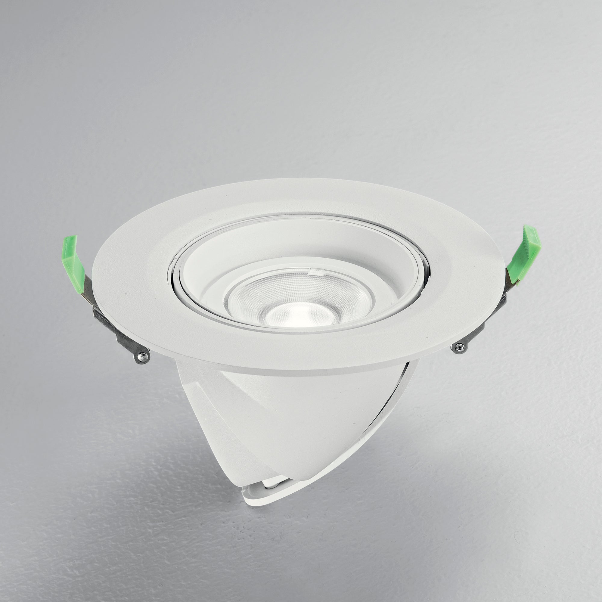 Downlight LED DELTA en aluminium, avec interrupteur CCT pour changer la température de couleur