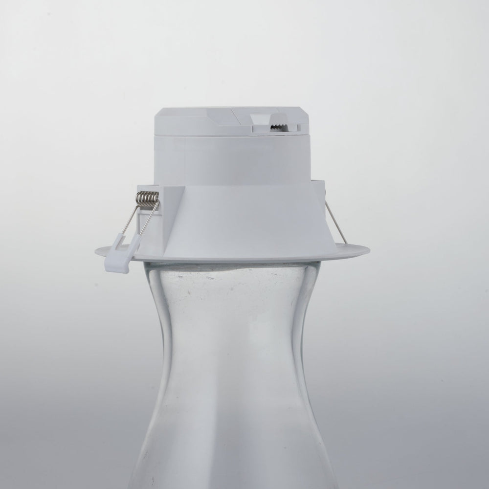 Incasso LED MACK con luce antiabbagliamento con riflettore cromato con luce calda