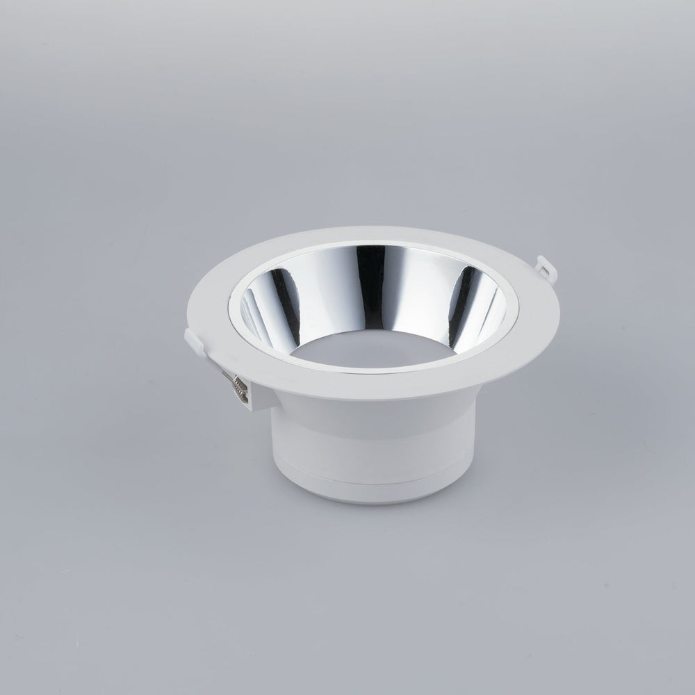 Incasso LED MACK con luce antiabbagliamento con riflettore cromato con luce calda