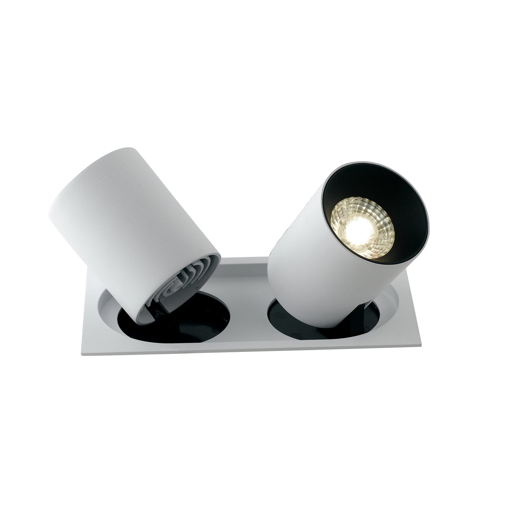 Luminaria empotrable LED OUTSIDER con foco y cabezal extraíble y orientable 15W