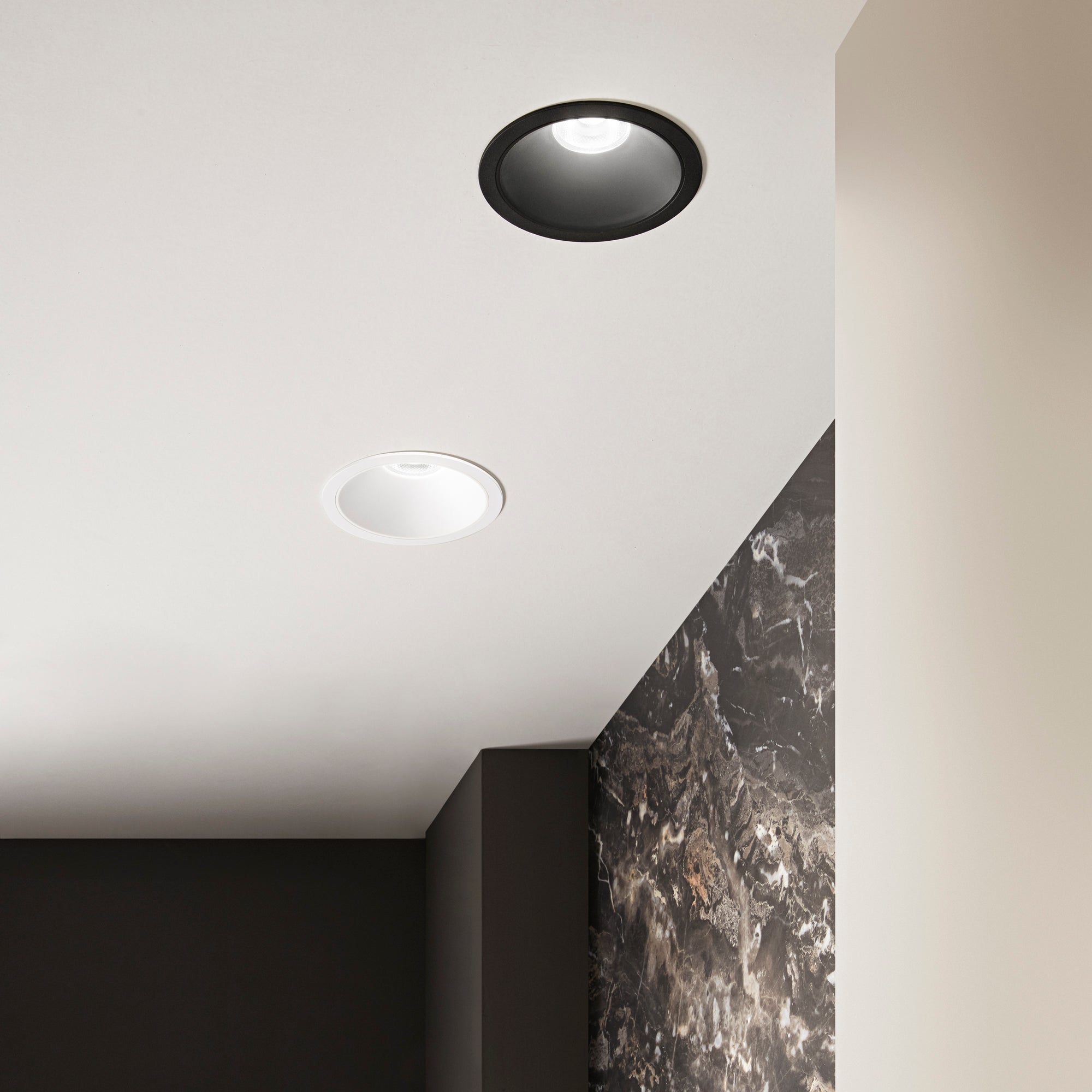 Incasso LED QUANTUM, con interruttore CCT per il cambio temperatura colore - FT-FeelThe