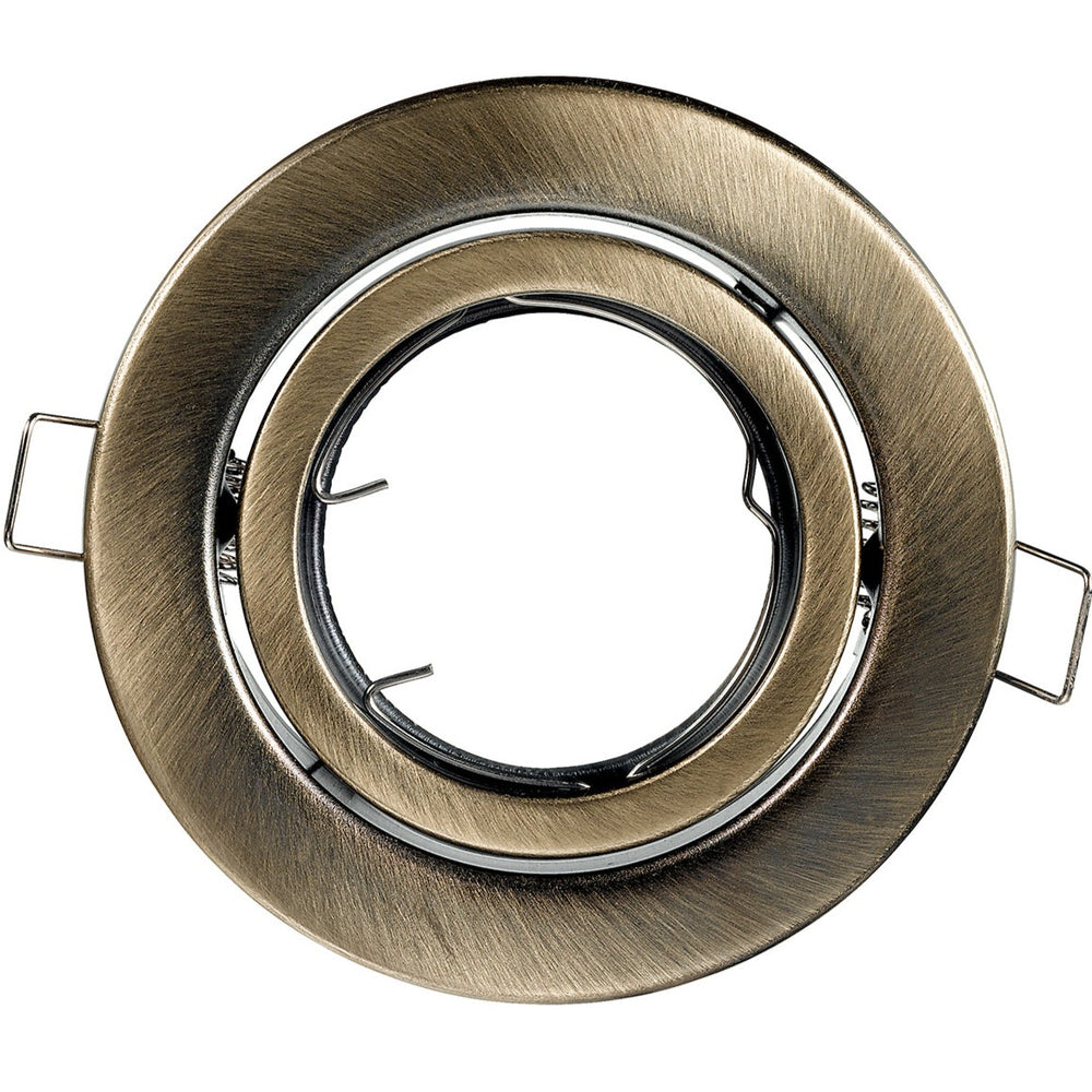 Struttura incasso REFLEX rotonda orientabile in metallo