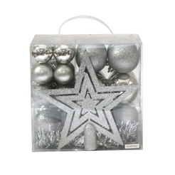 Confezione 31 pz. pendenti natalizi colori assortiti - FT-FeelThe