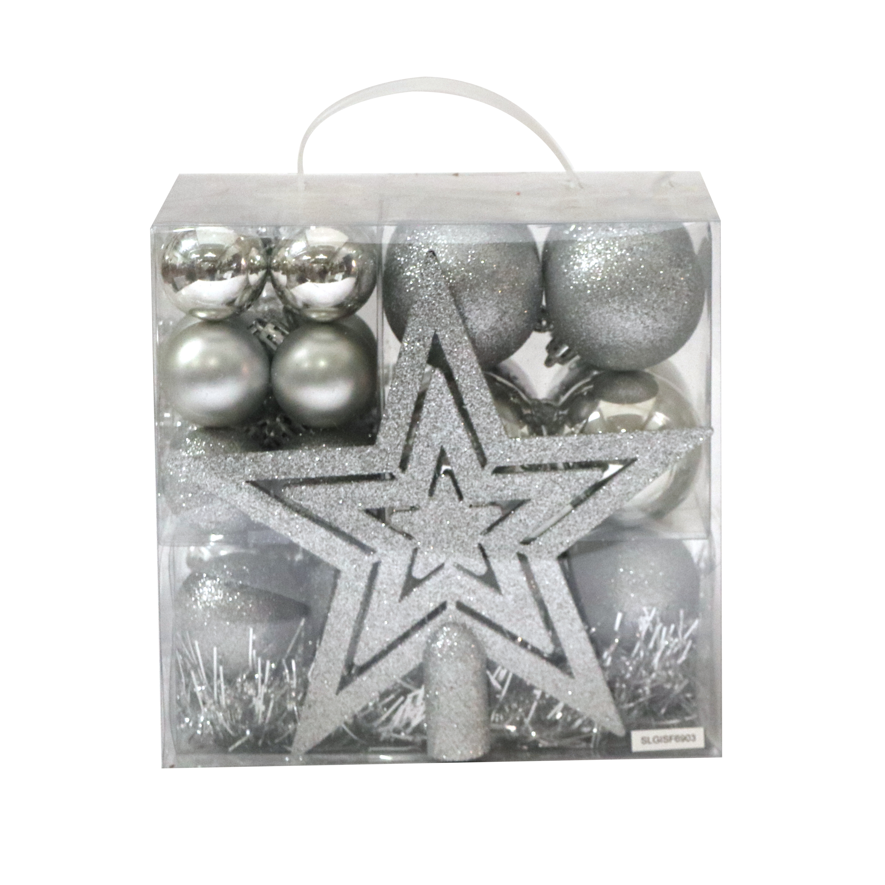 Confezione 31 pz. pendenti natalizi colori assortiti - FT-FeelThe