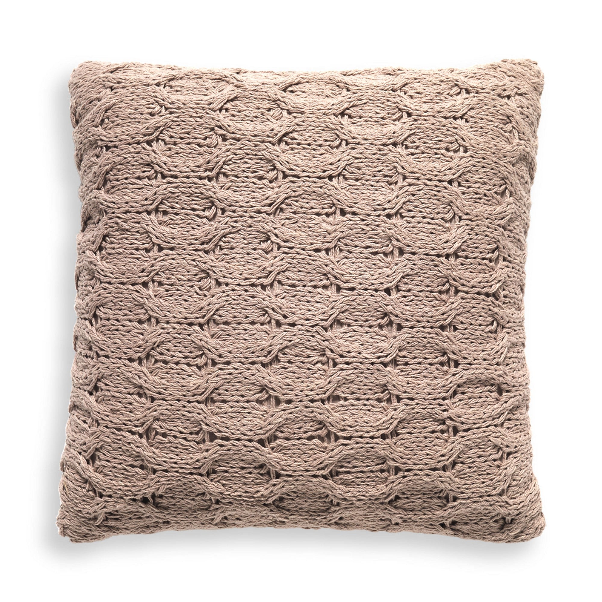 INTRECCIO cushion with cotton cover