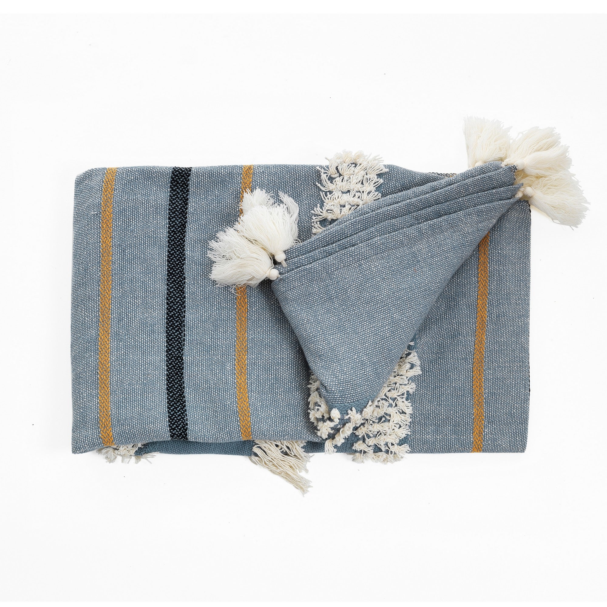 Plaid SERENITY en coton