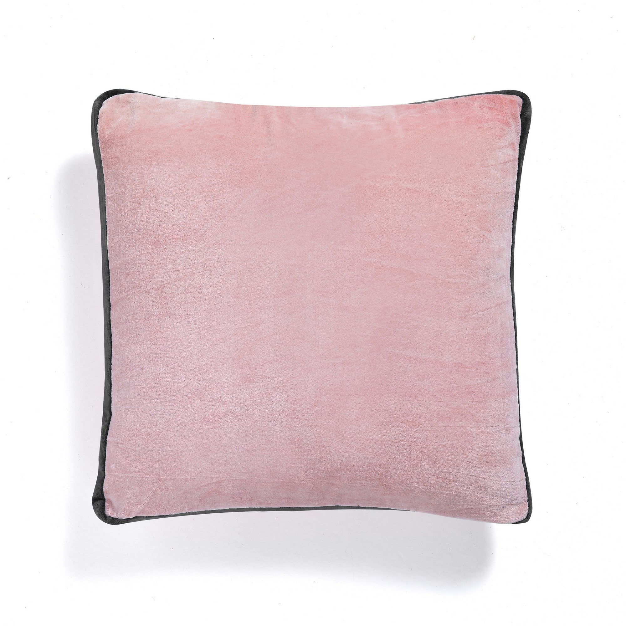 Coussin en coton NAP avec bord en tissu