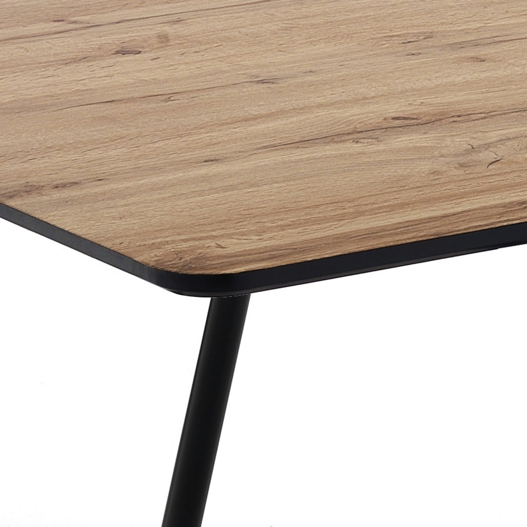 THIN extendable table in metal and MDF