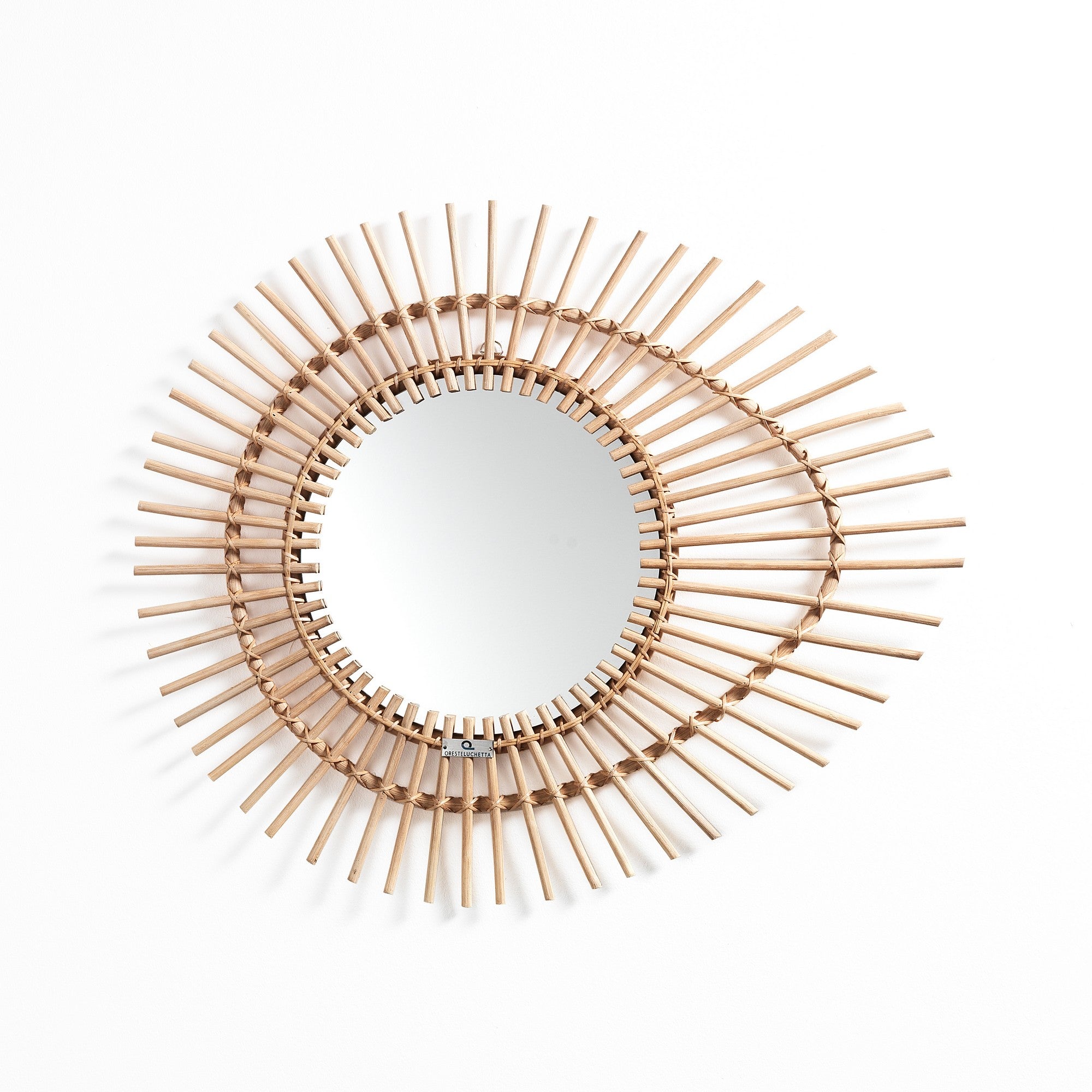 MARINA rattan wall mirror