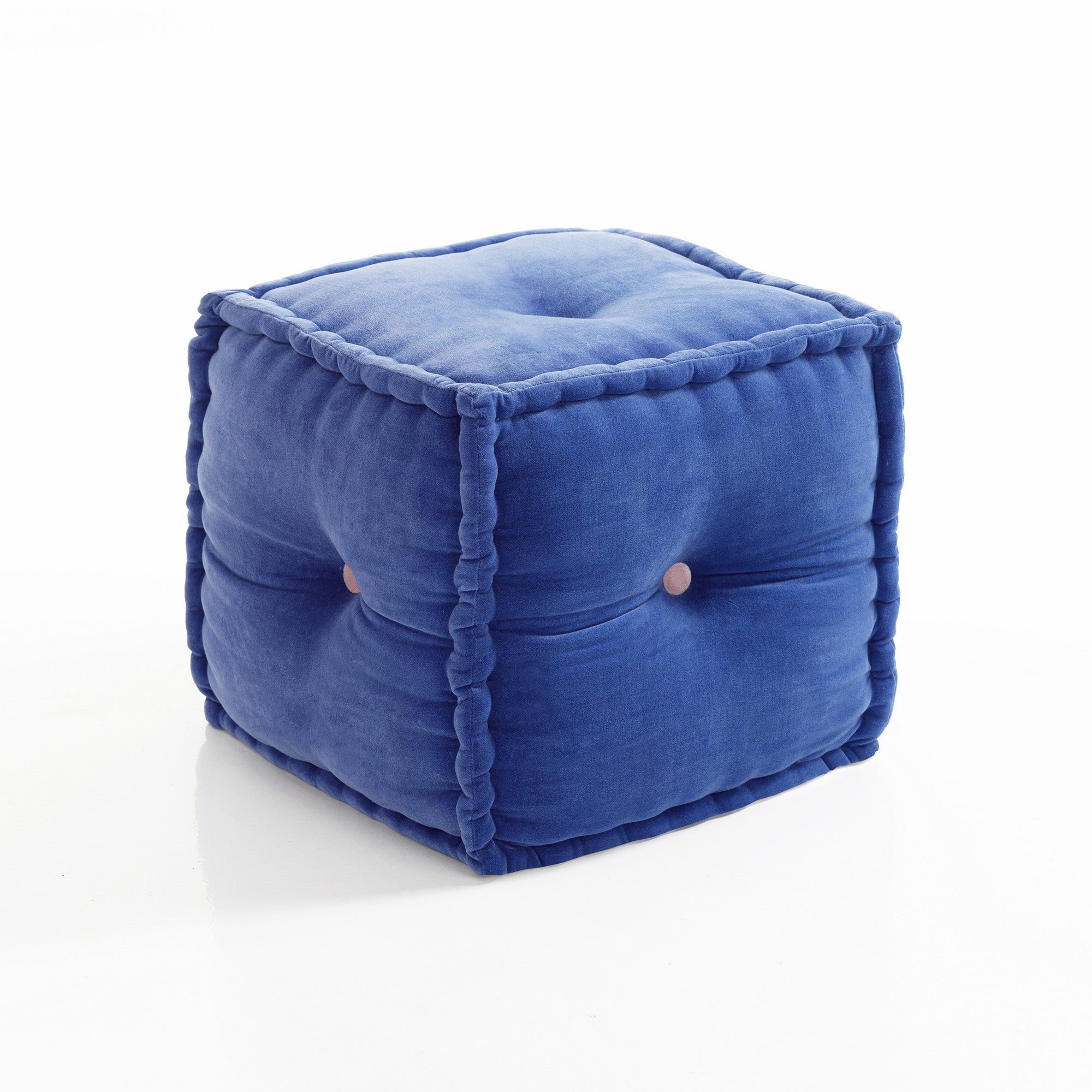 DEEP pouf with cotton covering