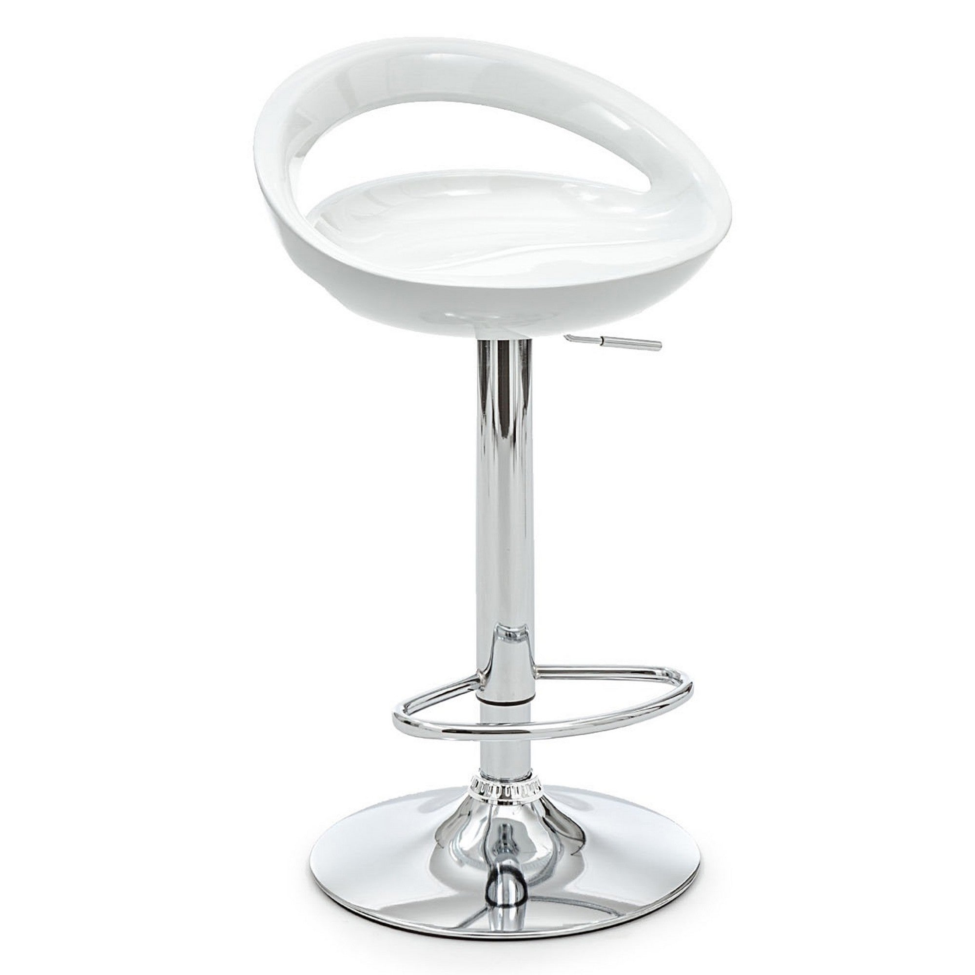 Set of 2 COSMOPOLITAN stools with adjustable seat