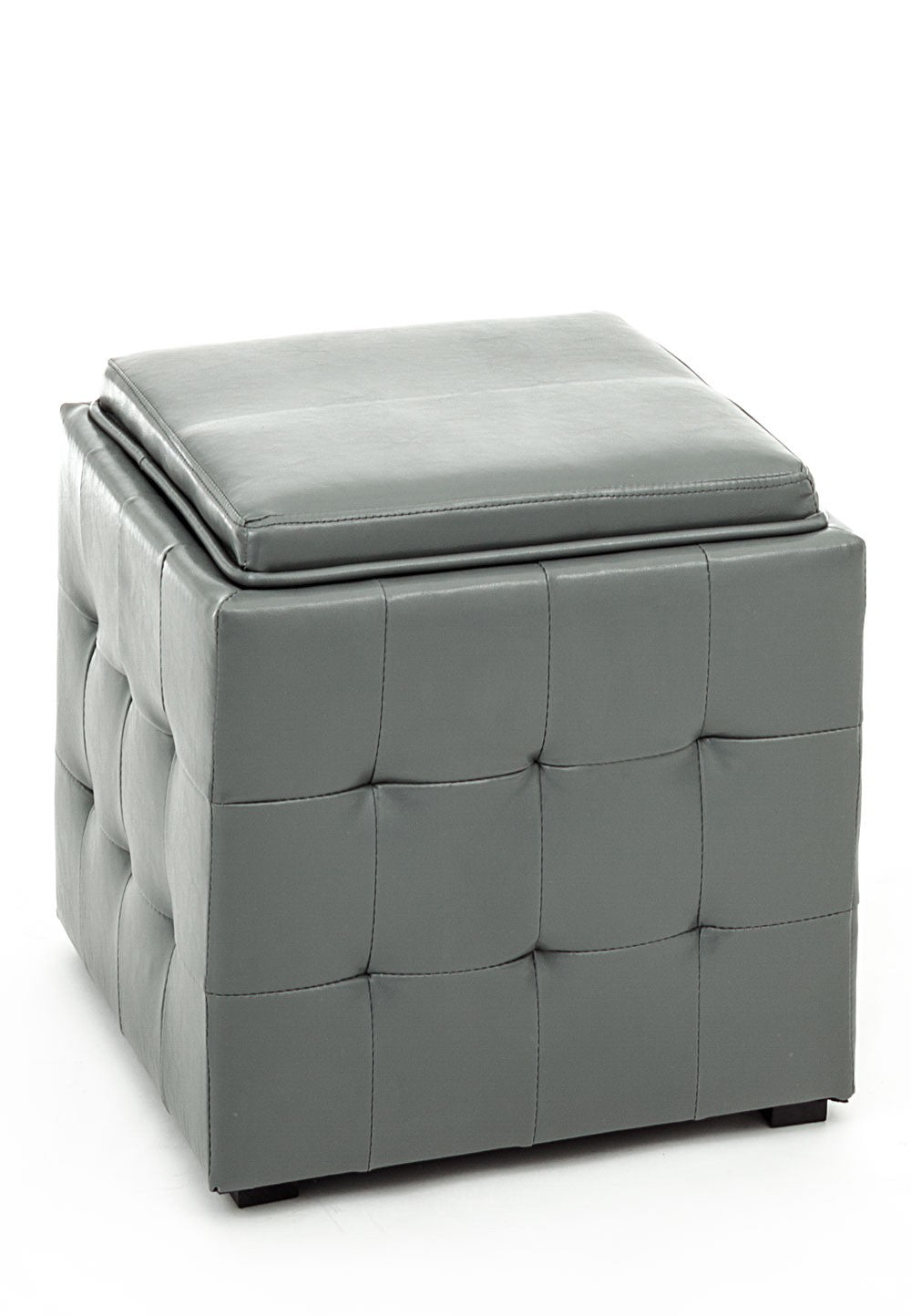 Pouf PRESTIGE poggiapiedi con vano contenitore