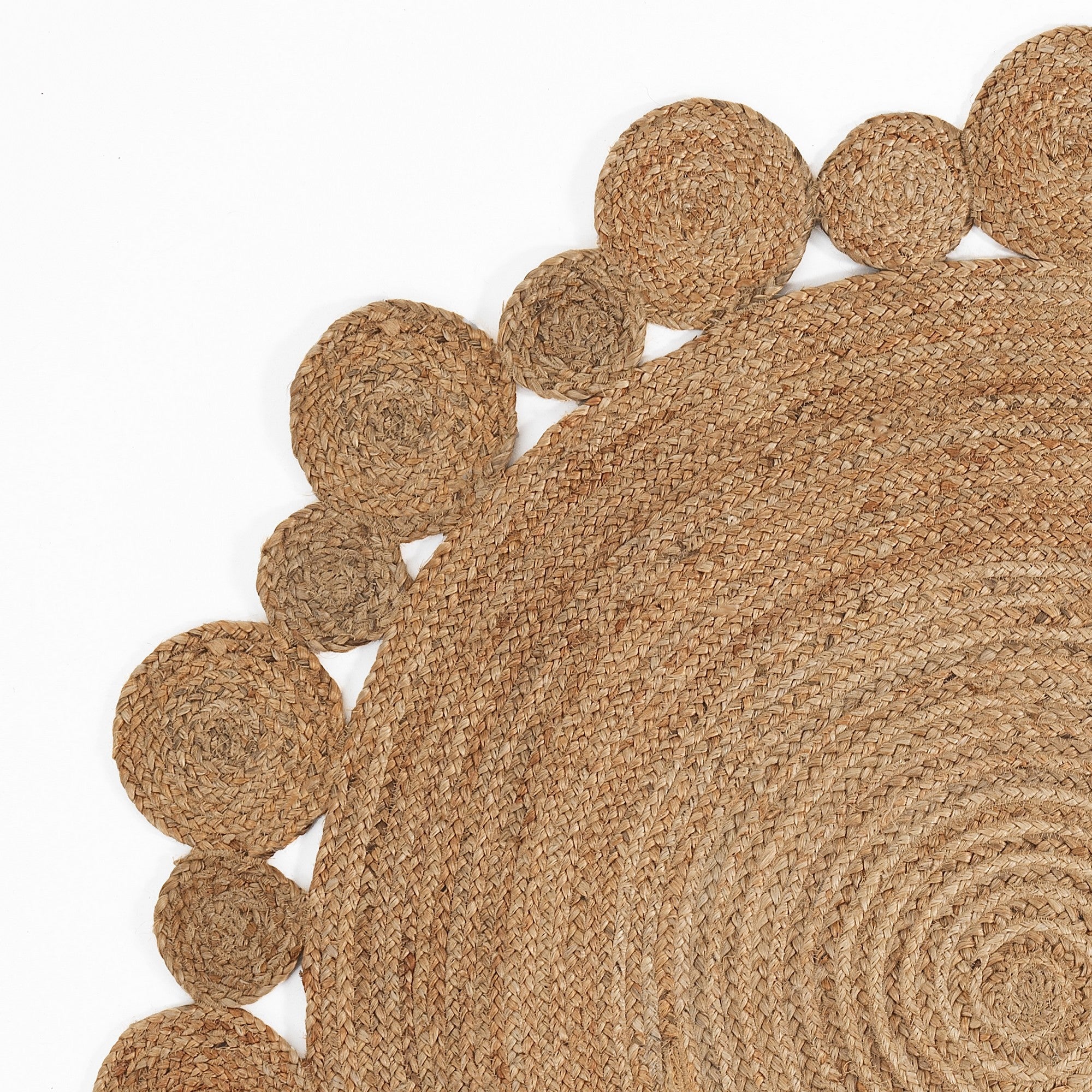 DOILY jute rug