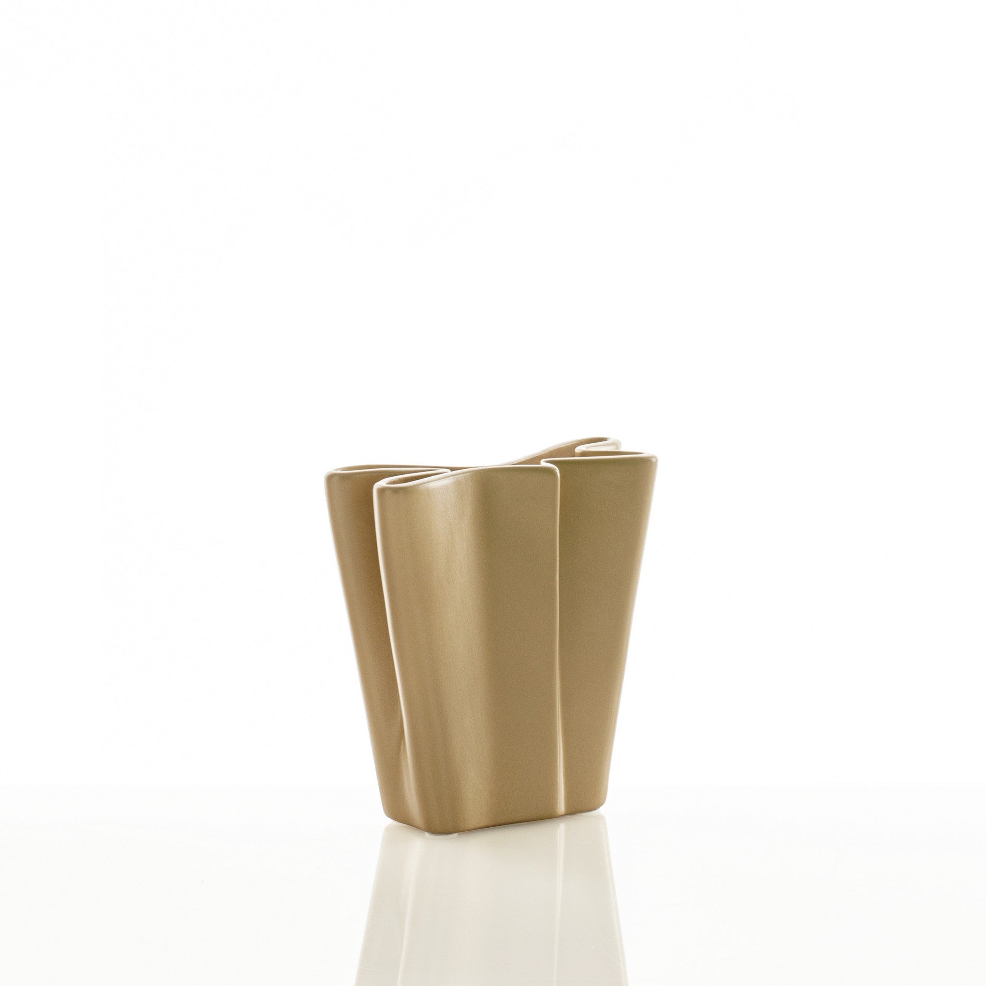 GOLD ceramic vase