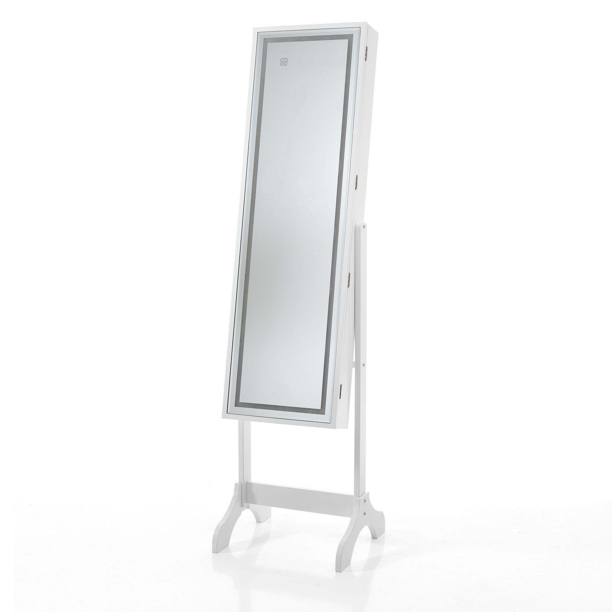 Specchio illuminato OTTO con vano contenitore - FT-FeelThe