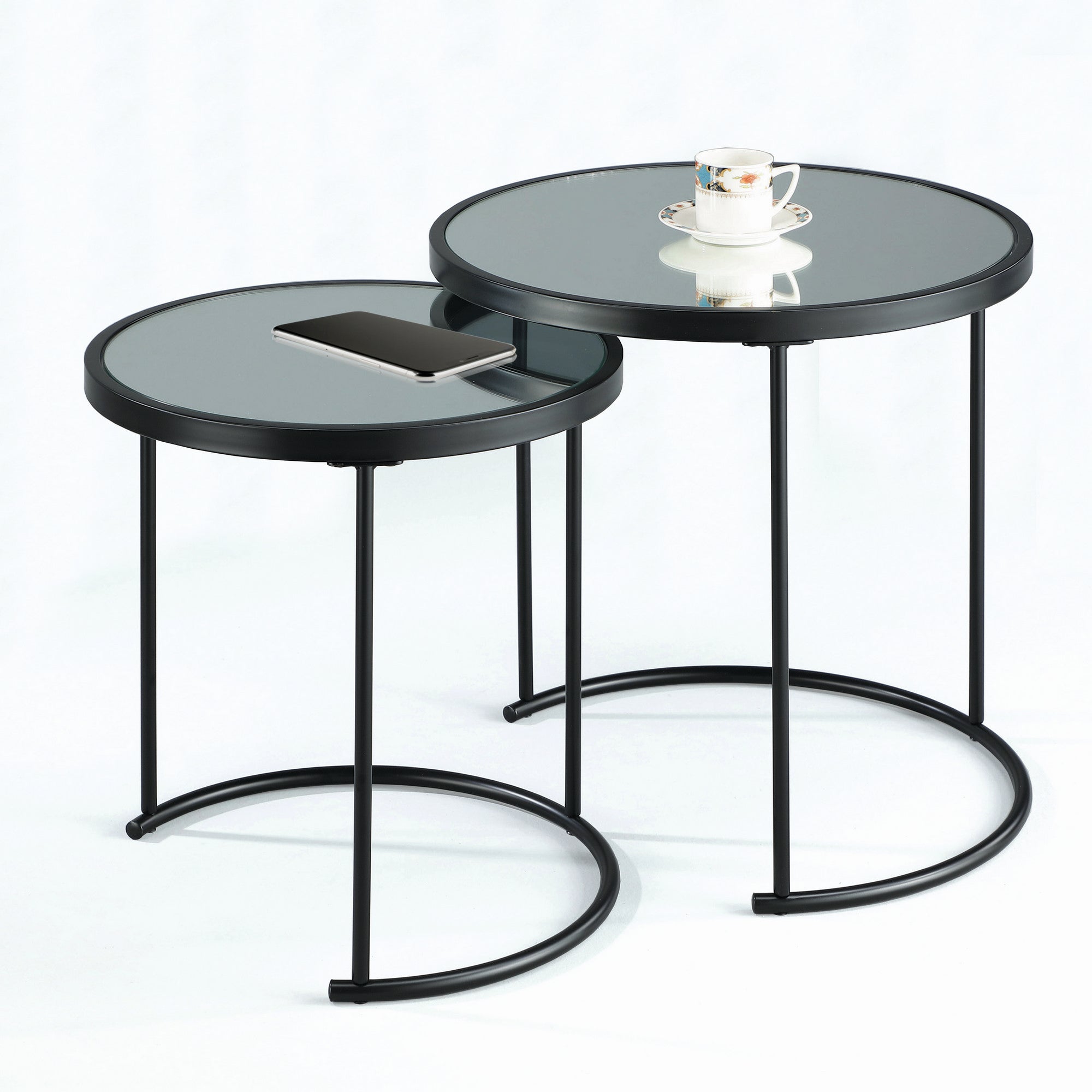 Ensemble de deux tables basses DINO