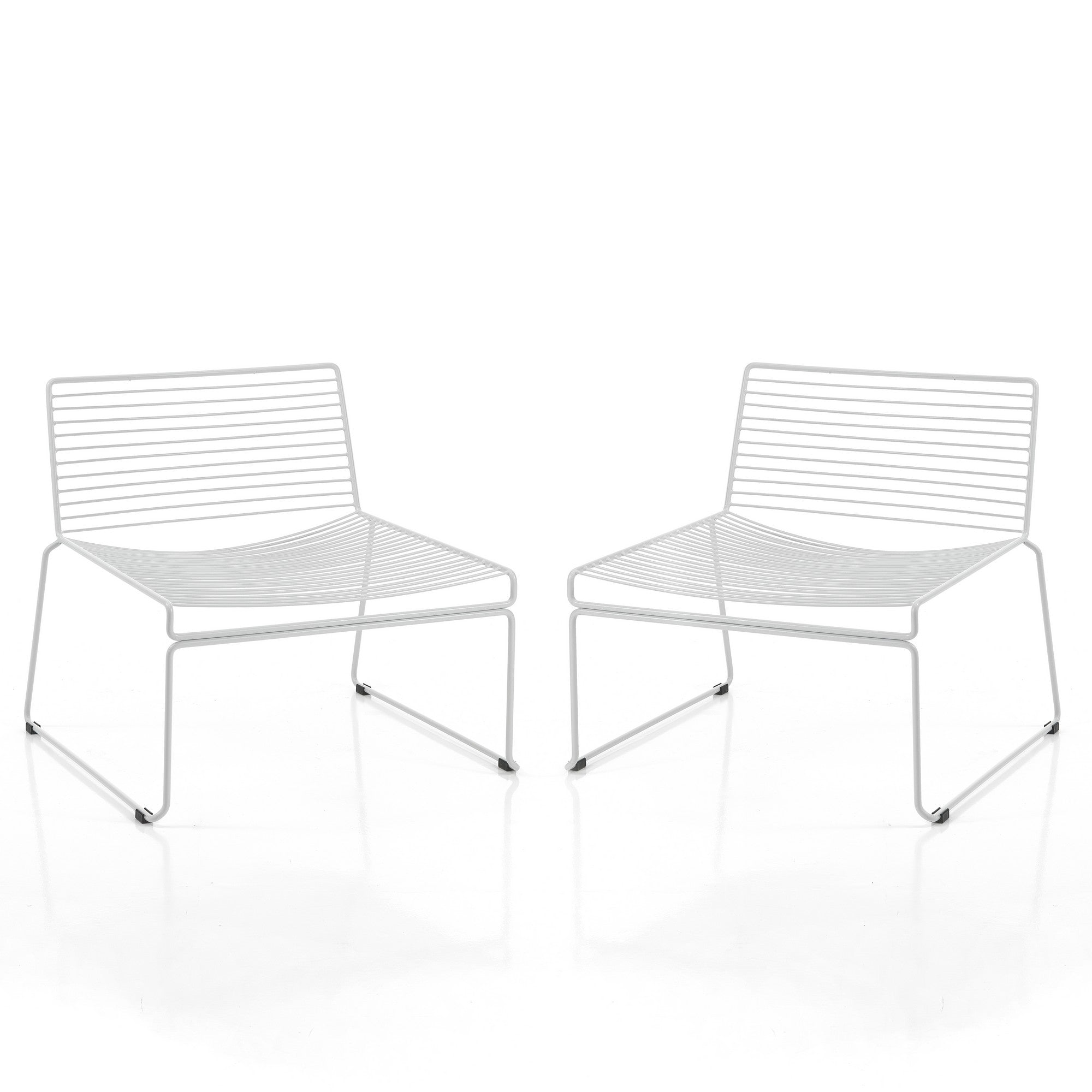 Set of two HAZIZA outdoor armchairs