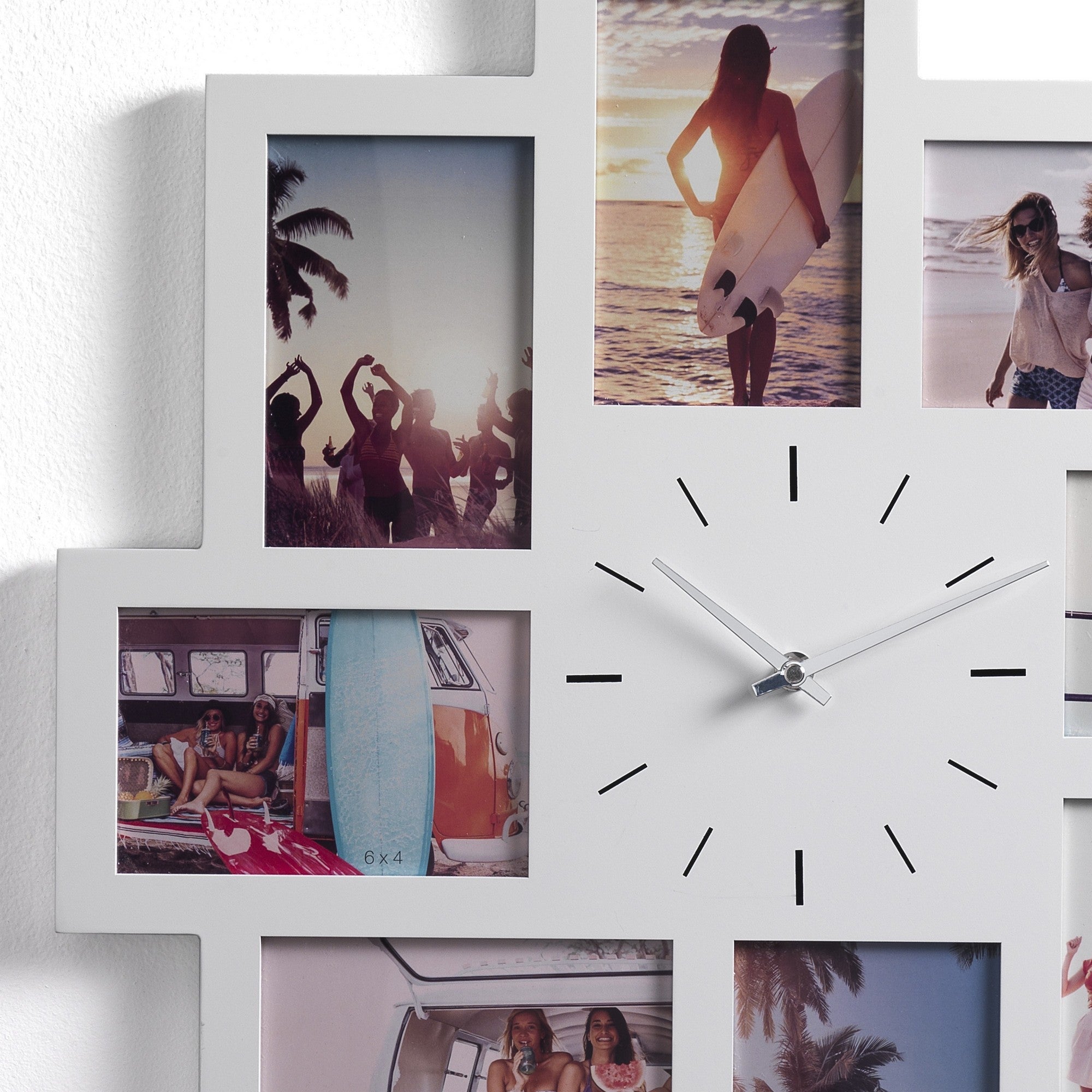 Porte photo CHRONART avec horloge