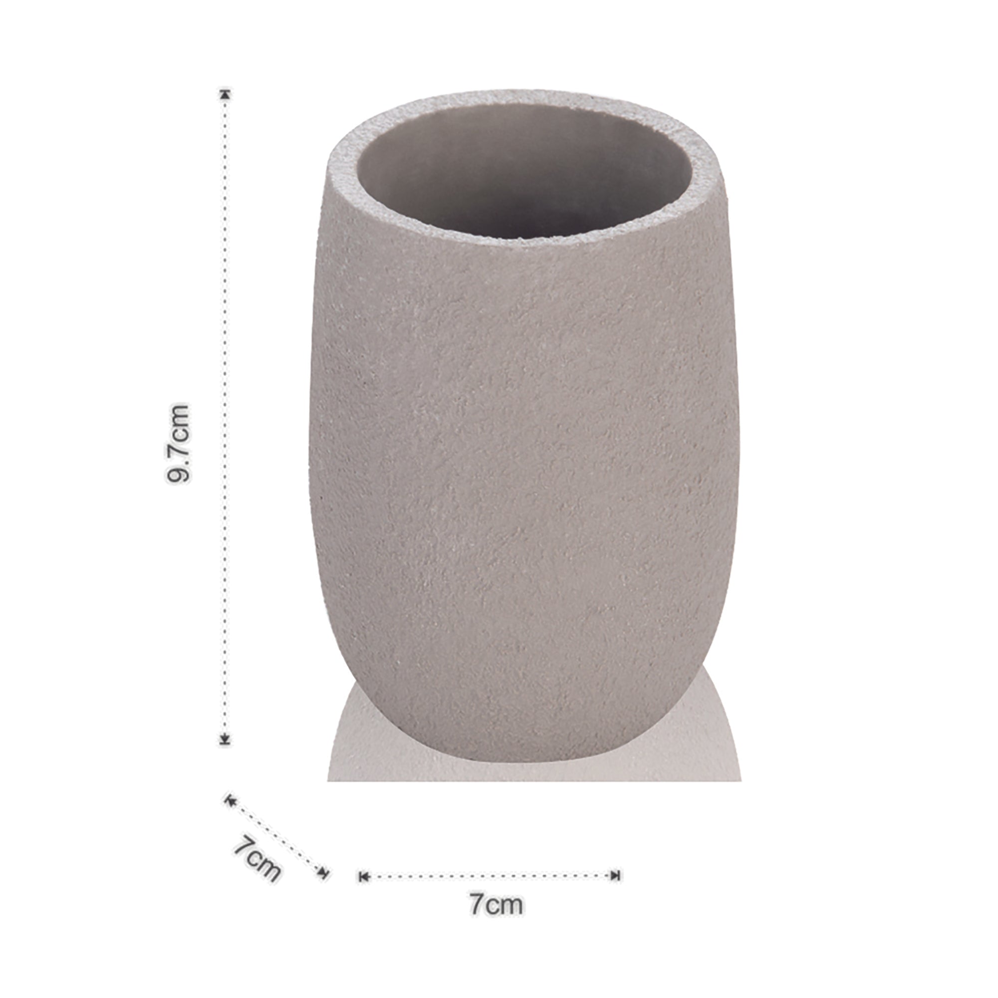 Ensemble de salle de bain BRUMA en résine