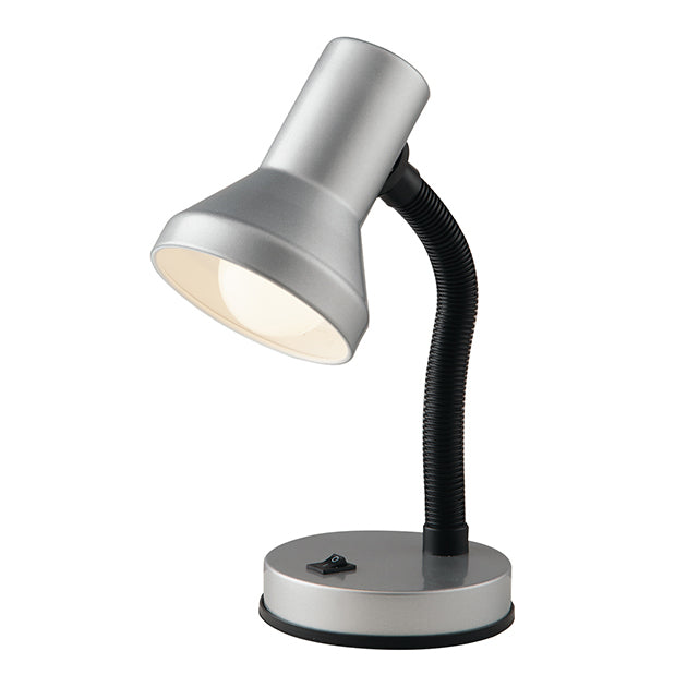 Lampe de table en métal LDT avec bras flexible disponible en différentes couleurs