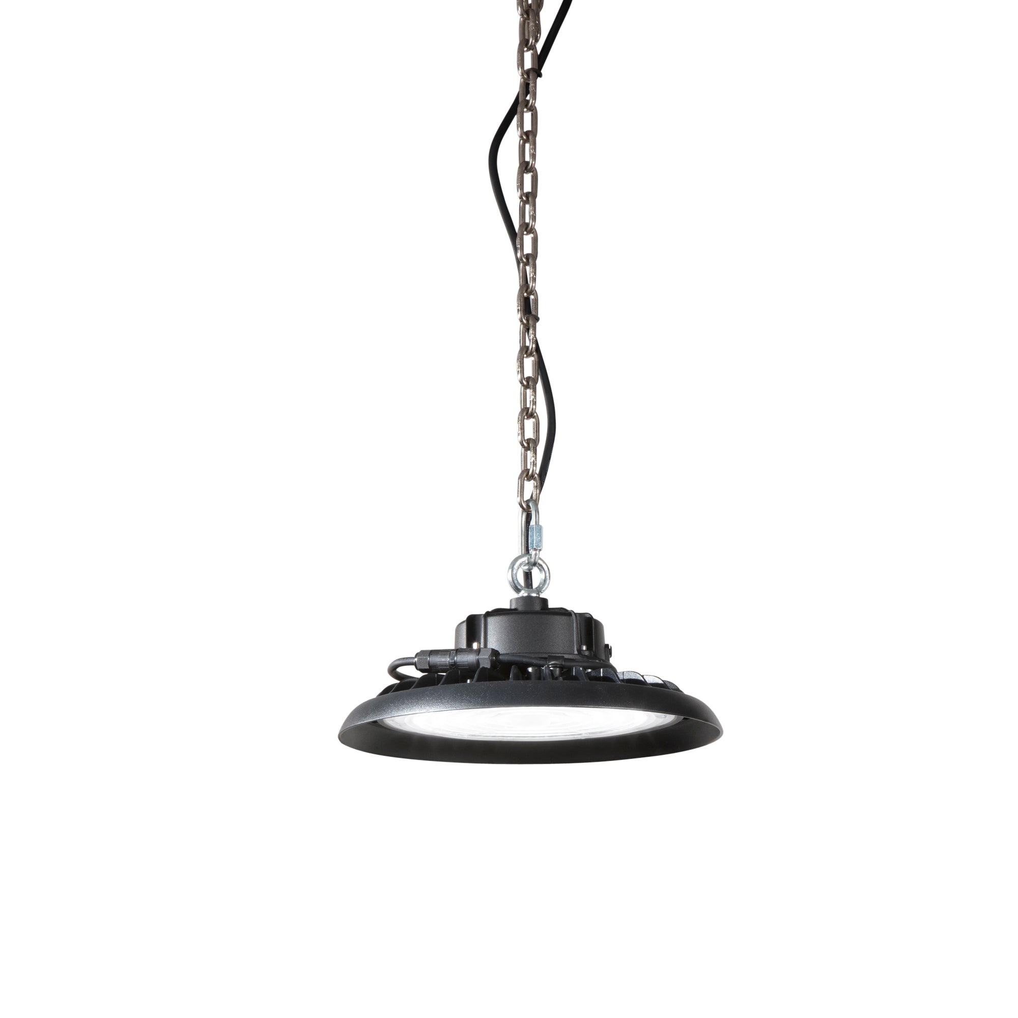 Phare LED High-Bay AVATAR en aluminium noir 4000K IP65