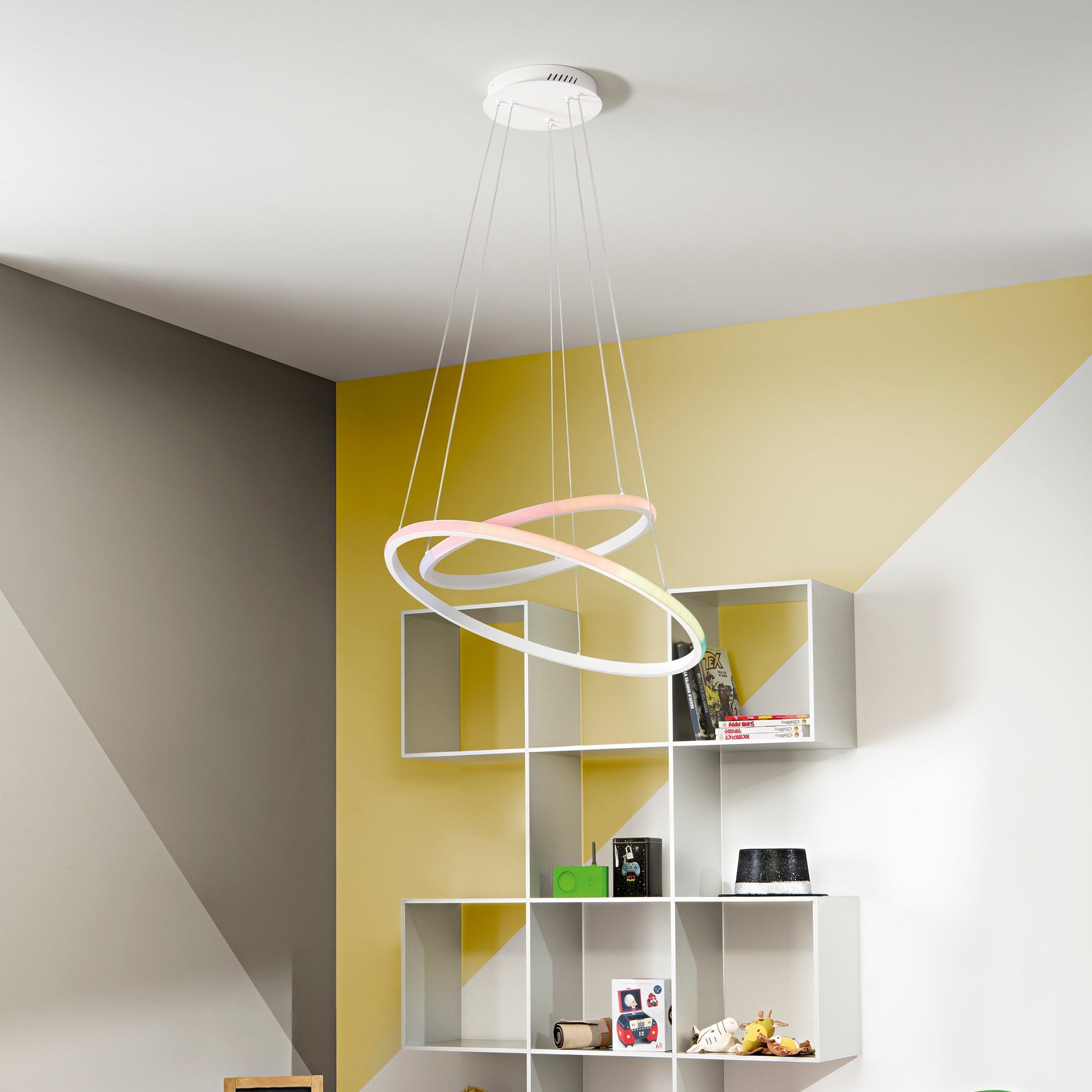 Sospensione LED Axis RGB - immagine ambientata