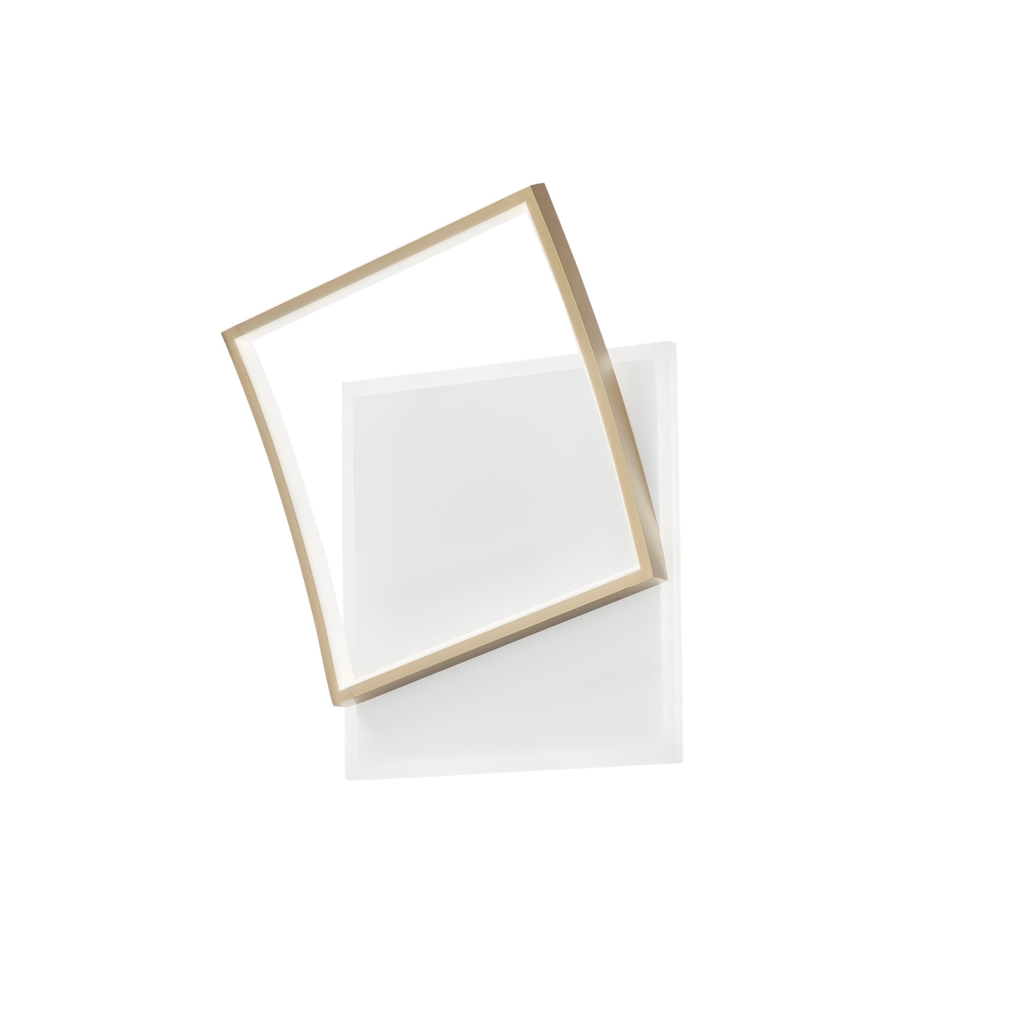 Plafoniera LED AYRTON quadrata, con interruttore CCT per il cambio temperatura colore - FT-FeelThe