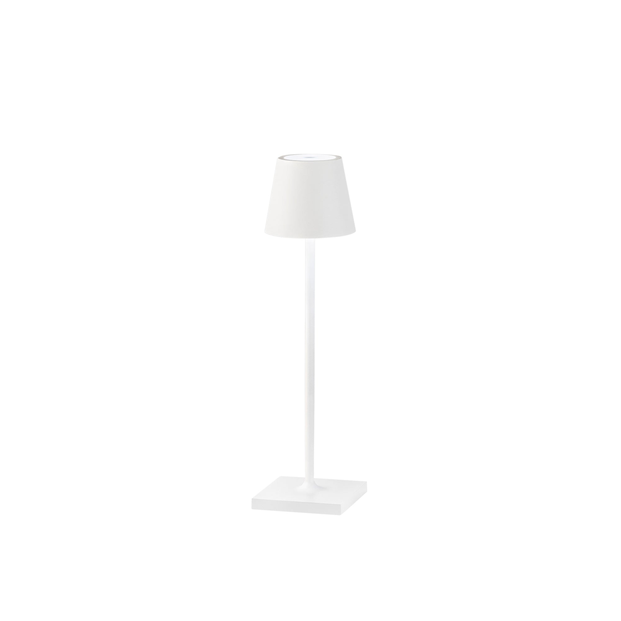 Lampada da tavolo LED DRINK mini ricaricabile in metallo con touch dimmer