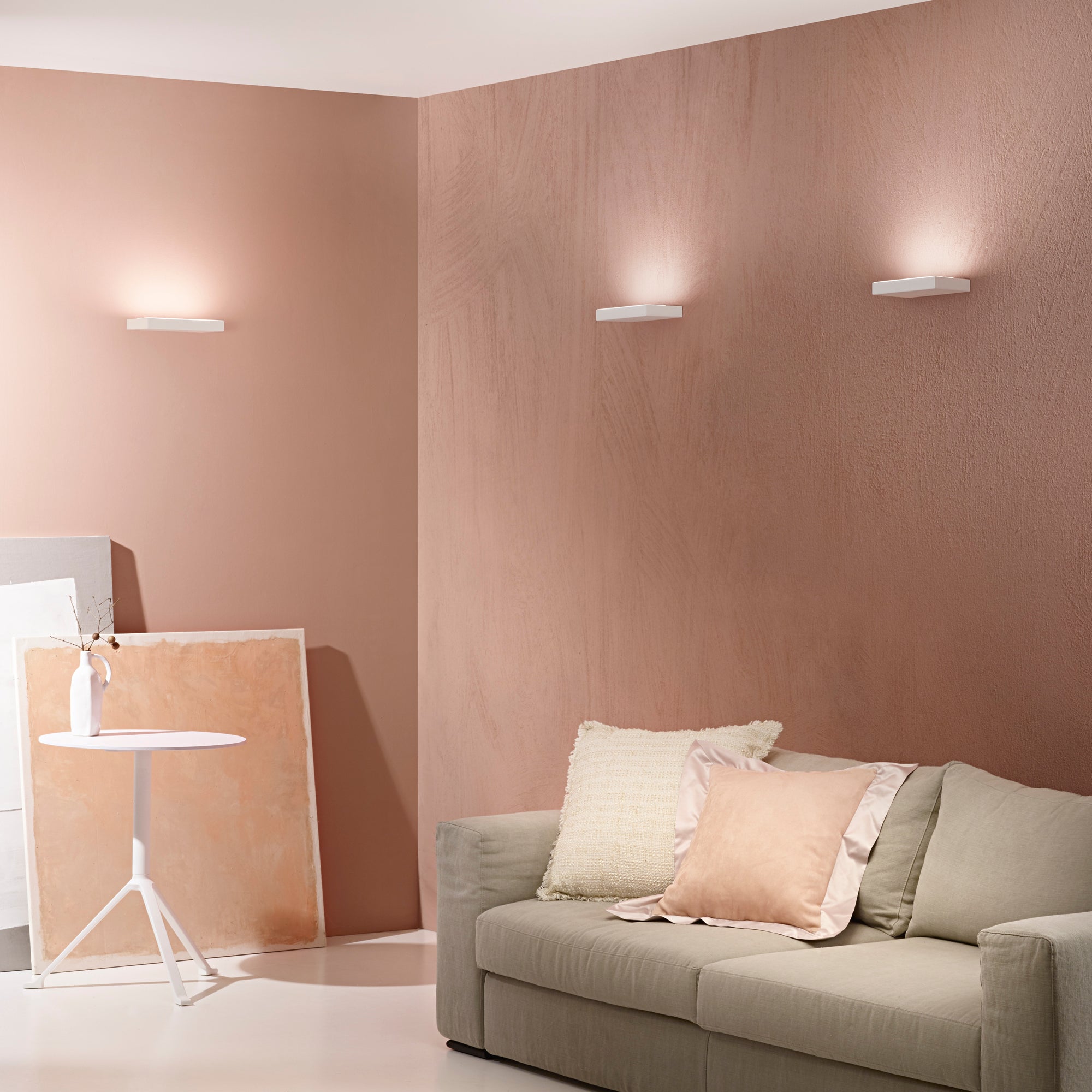 Applique LED EIDOS in metallo con potenza selezionabile CCT  24x15cm - FT-FeelThe