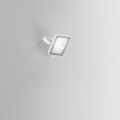 Proiettore LED Esus bianco 10W - Foto sfondo grigio