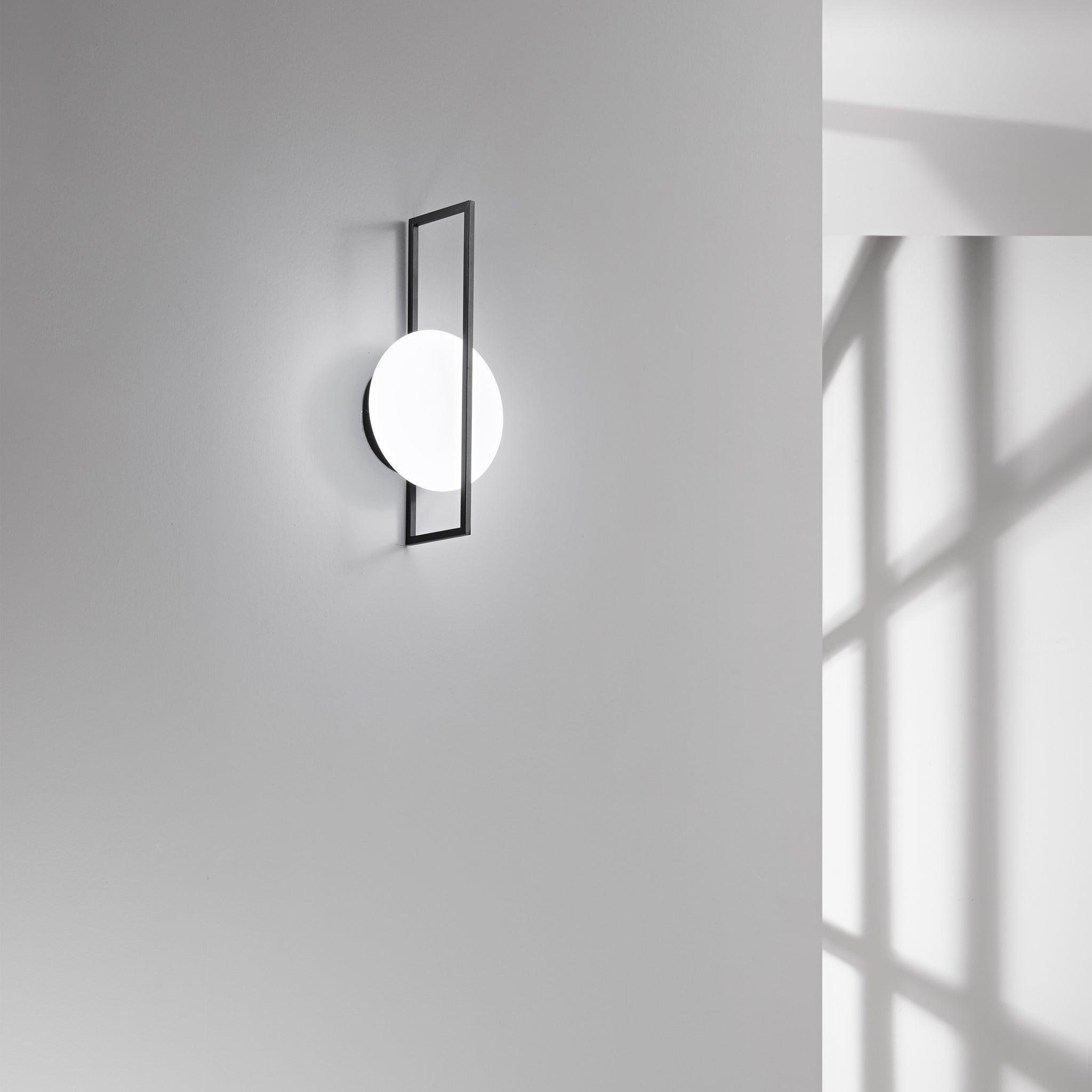 Applique LED FOBOS in metallo e acrilico 12W CCT 34X17Cm - FT-FeelThe