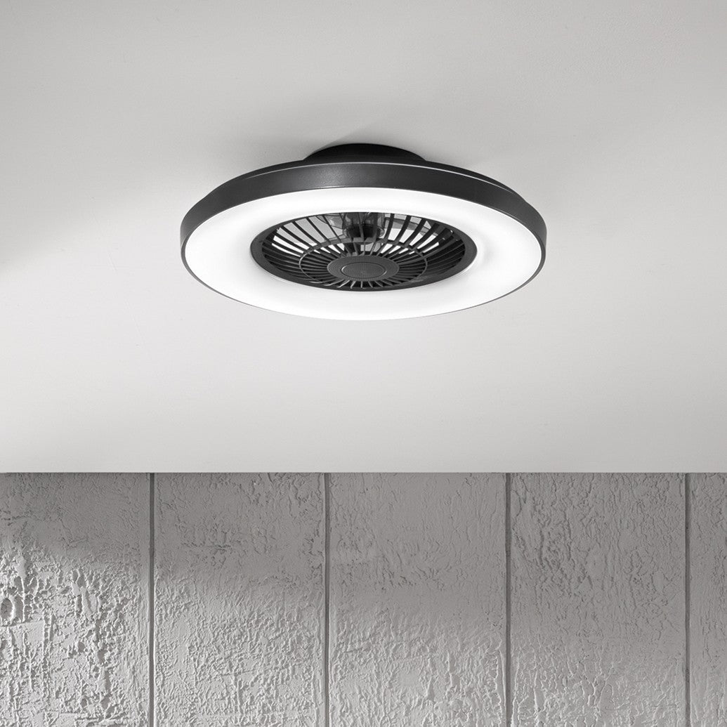 Plafonnier LED GARBIN avec ventilateur intégré