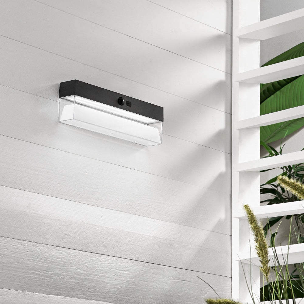 Applique LED GIZAH con sensore e pannello solare | FT Feel The