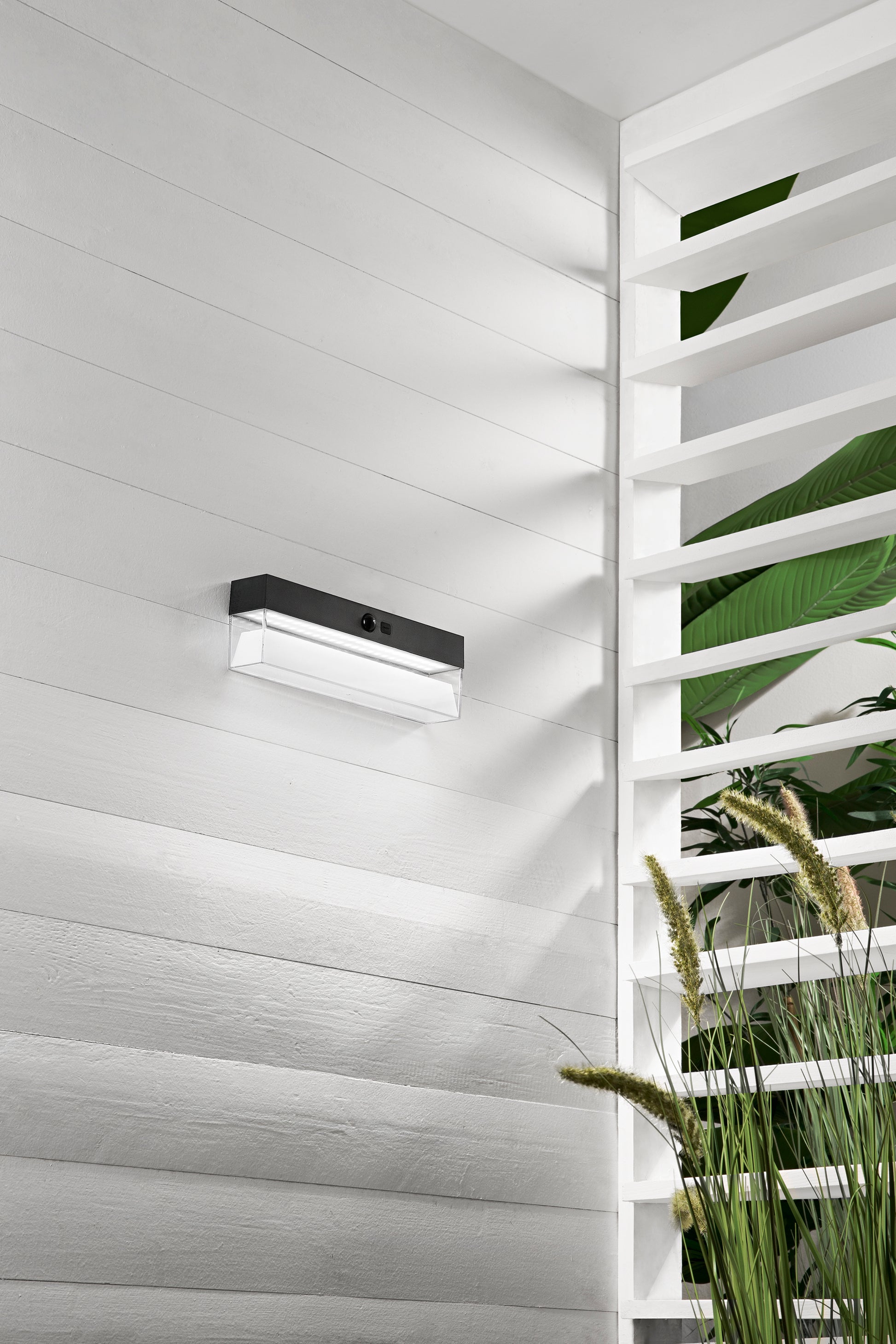 Applique LED GIZAH con sensore e pannello solare | FT Feel The