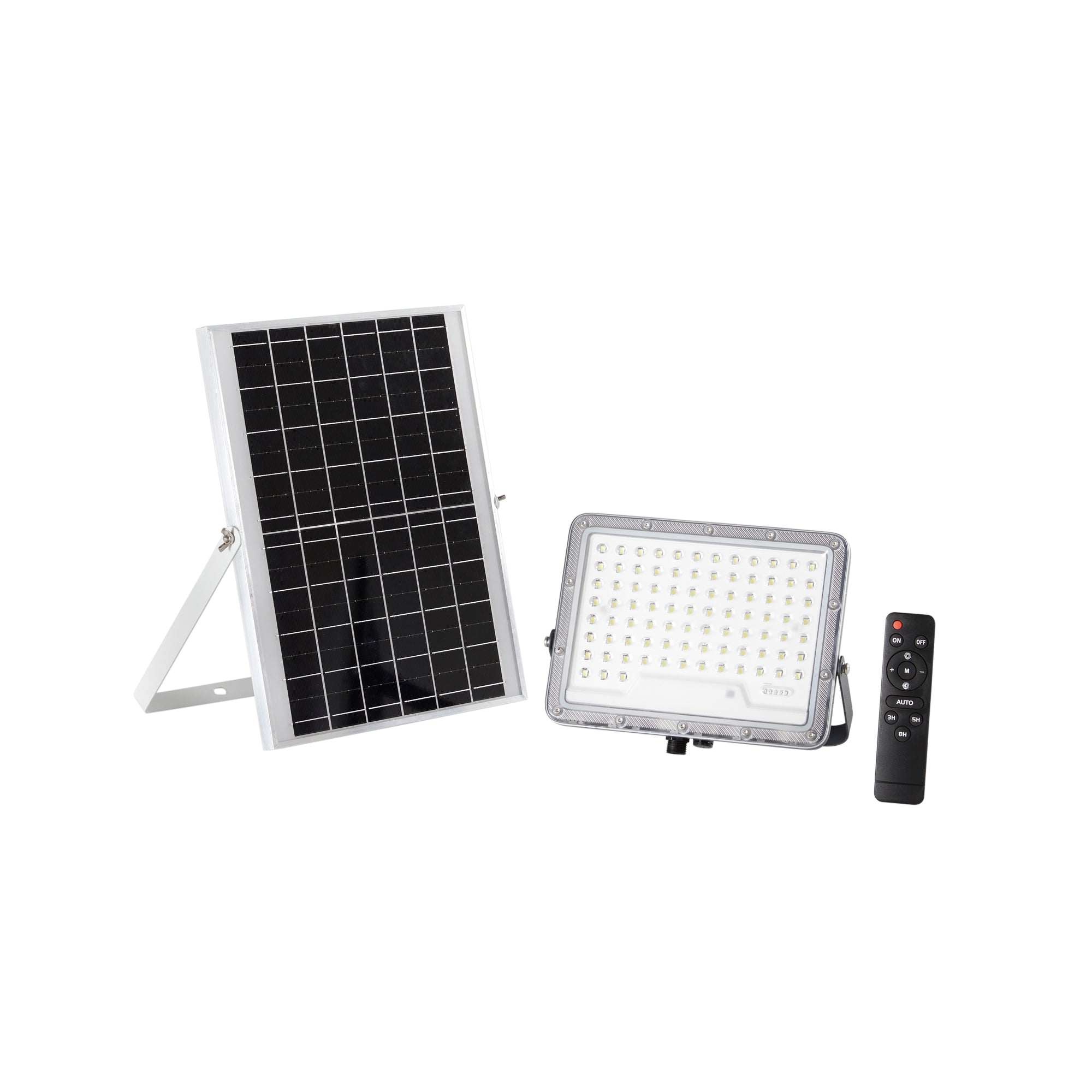 Faro LED GLASER con pannello solare - FT-FeelThe