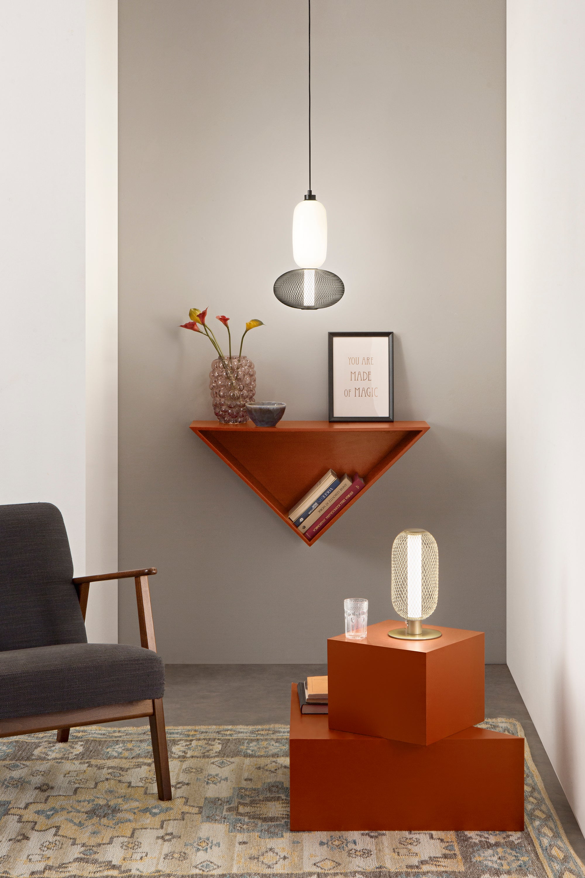 Sospensione INKAS in metallo 36W | FT Feel The