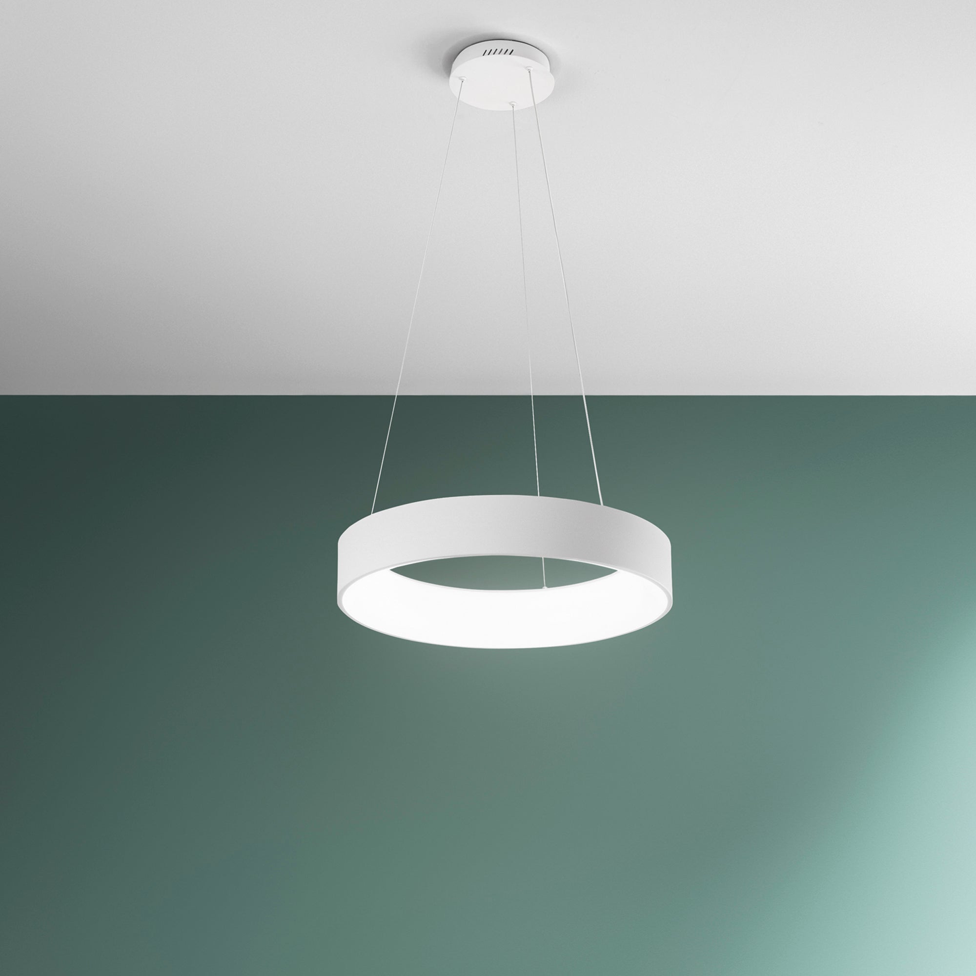 Lampadario a sospensione LED NOAH, con interruttore CCT per la personalizzazione della temperatura colore - FT-FeelThe