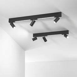 Plafoniera ORIENTED con struttura in metallo | FT Feel The