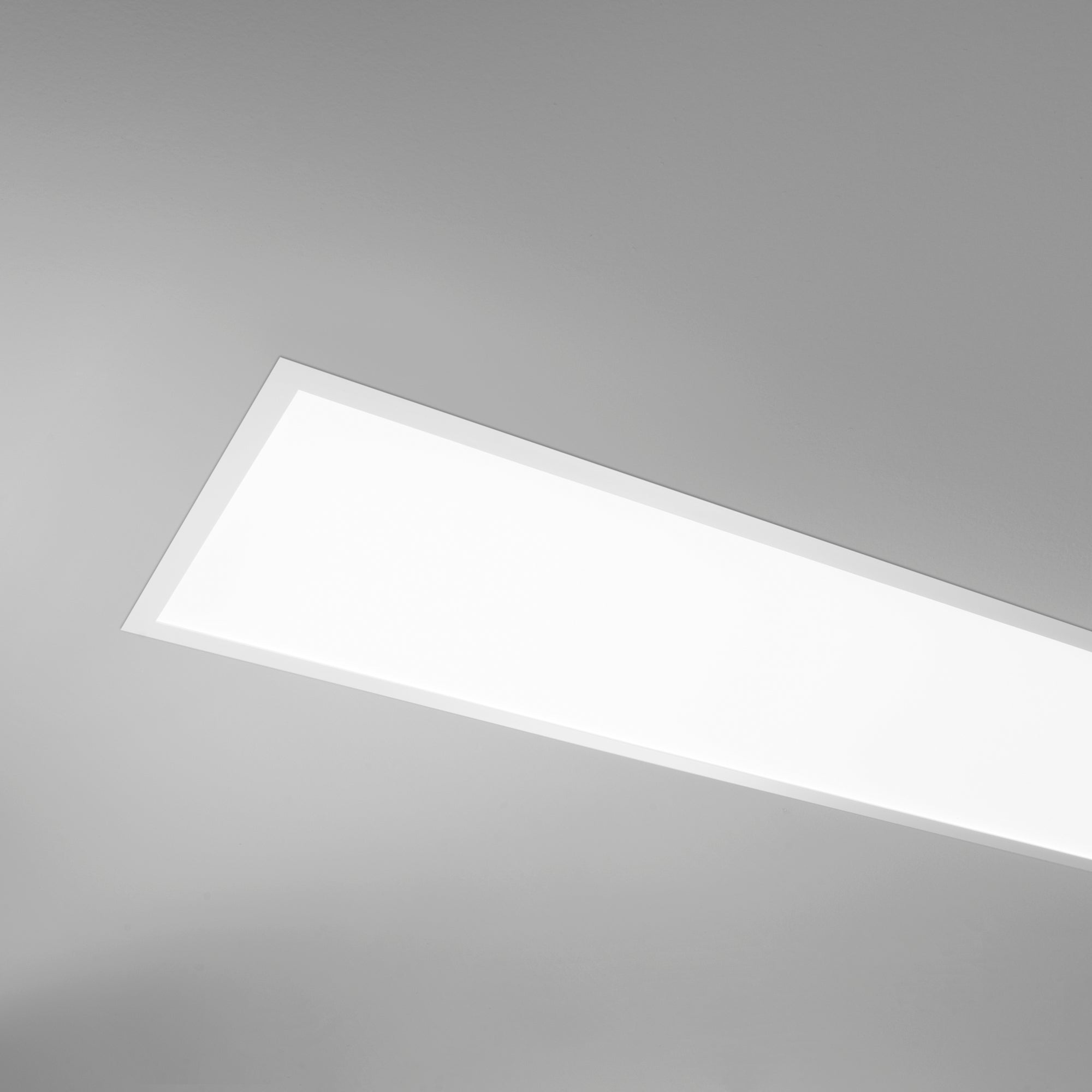 Panneau LED 40W en aluminium avec finition blanche