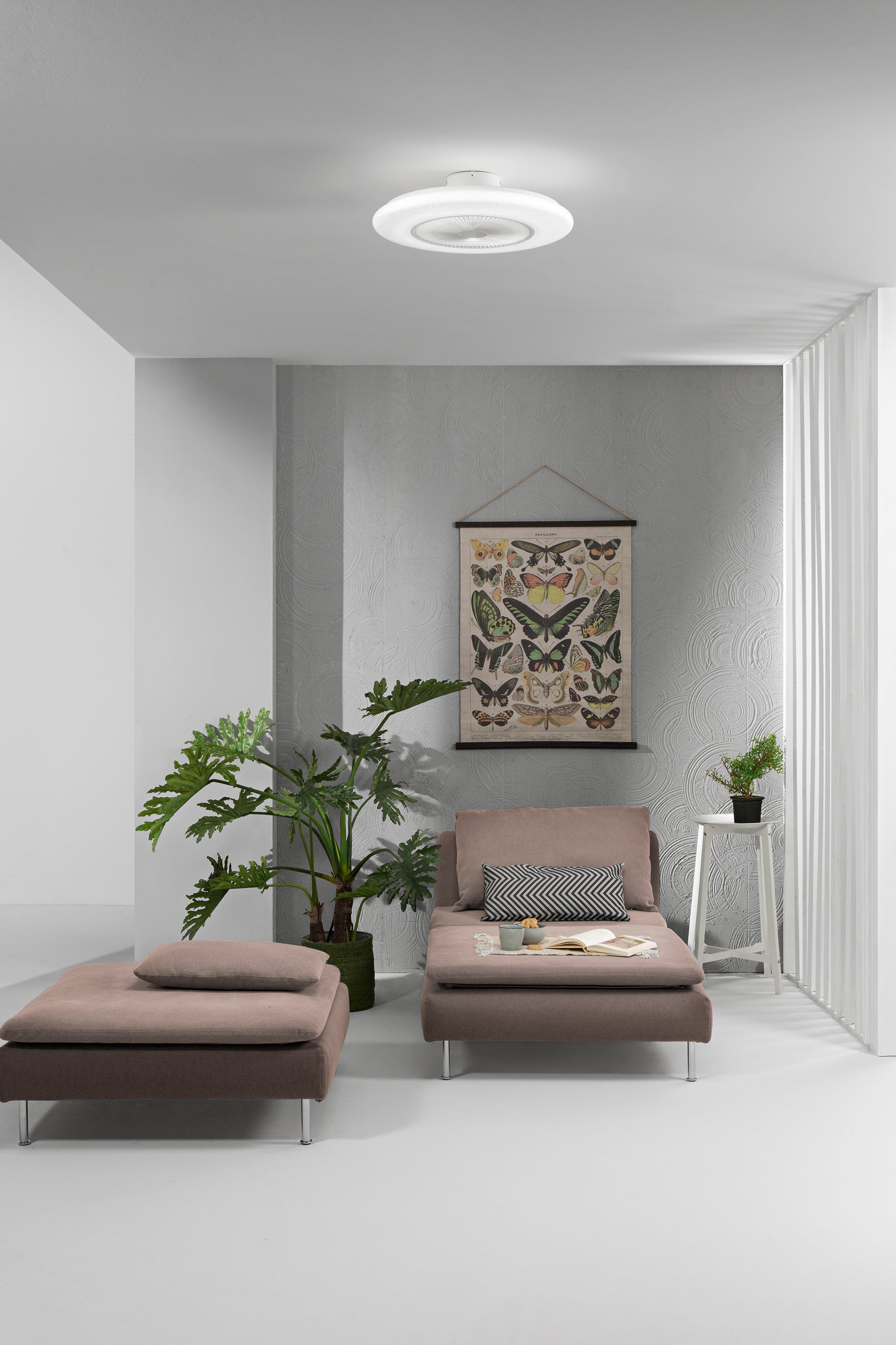 Plafoniera con ventilatore PONENTE | FT Feel The