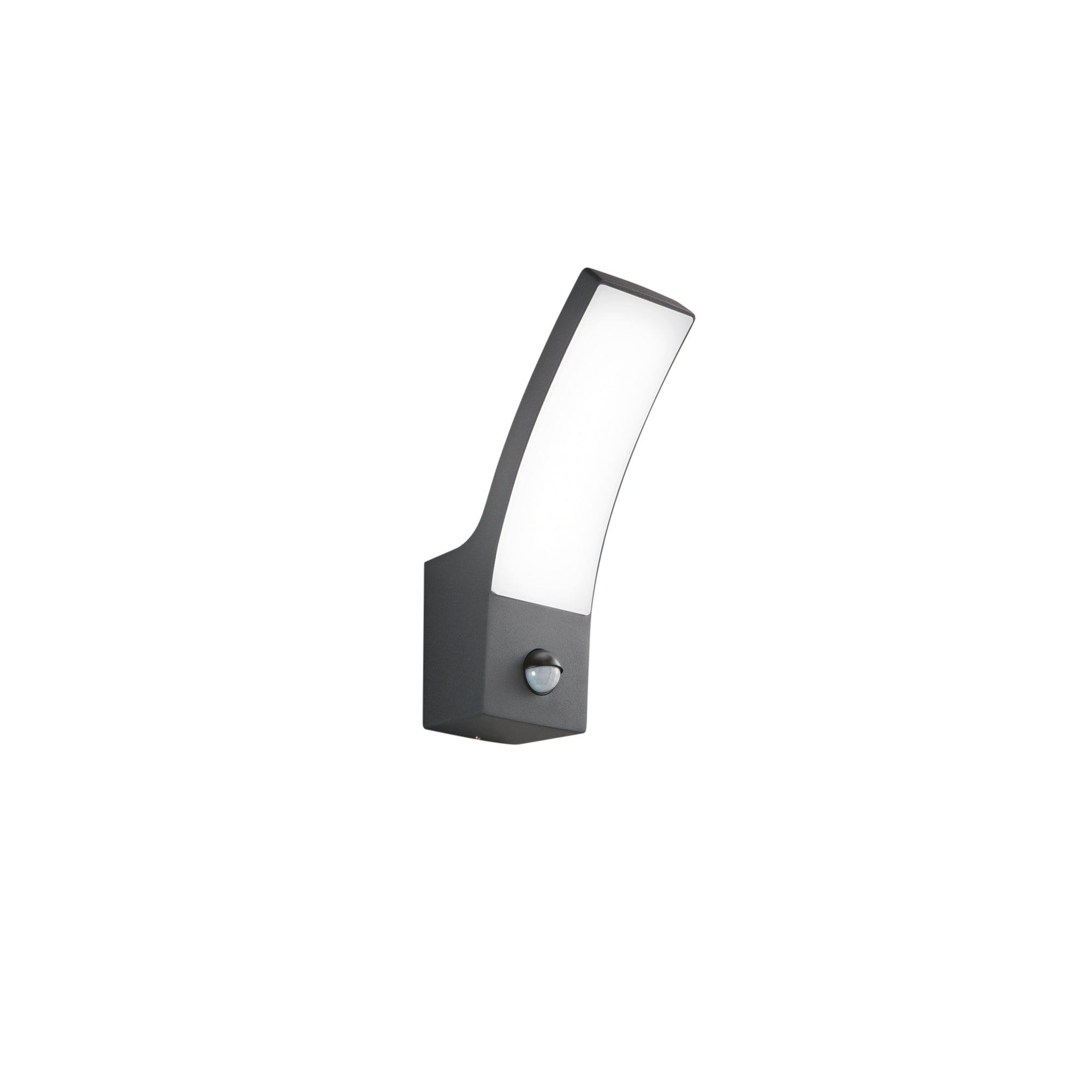 SAIL outdoor wall light in aluminum with LED motion sensor