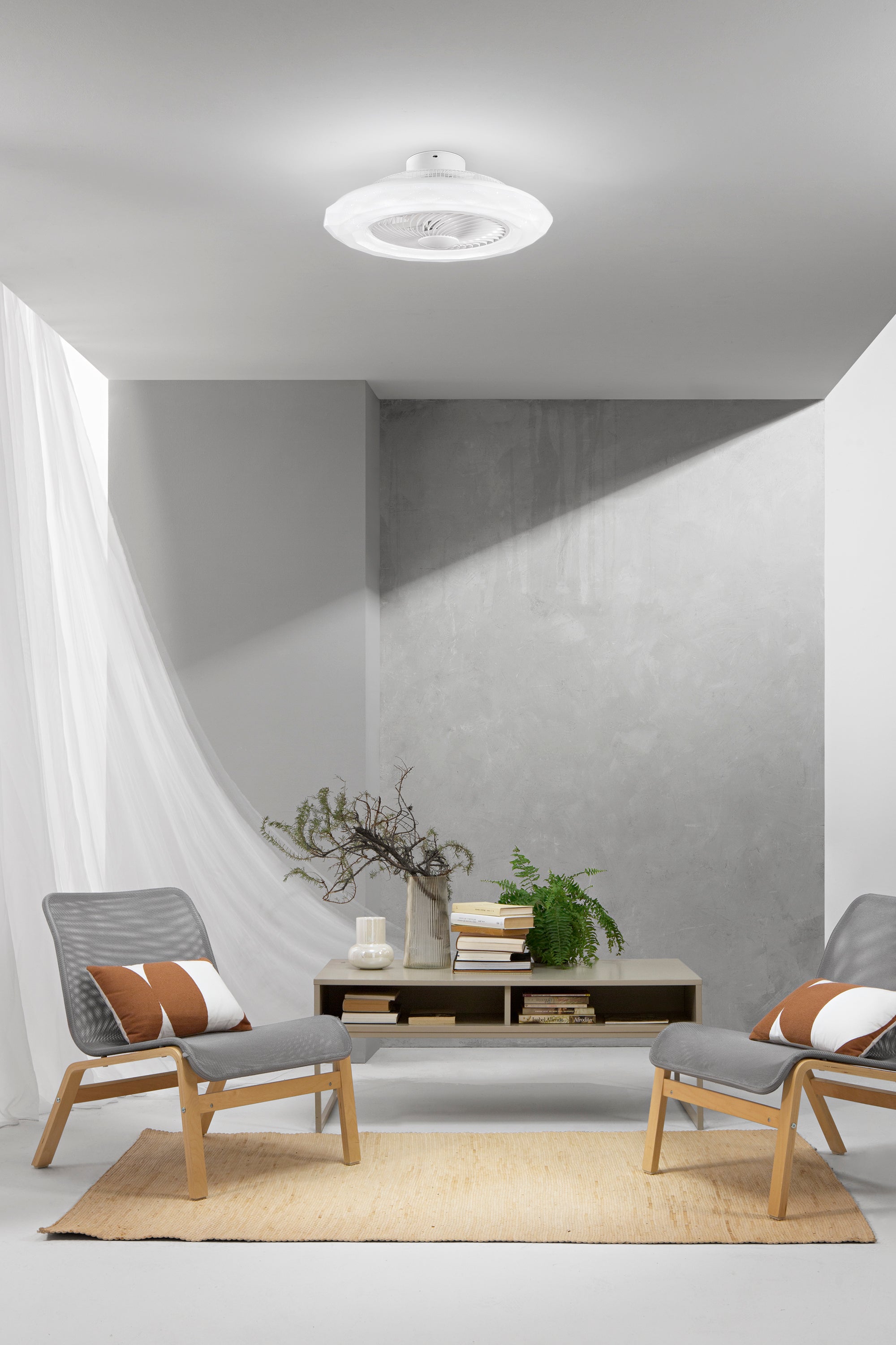 Plafoniera con ventilatore SKYRON | FT Feel The