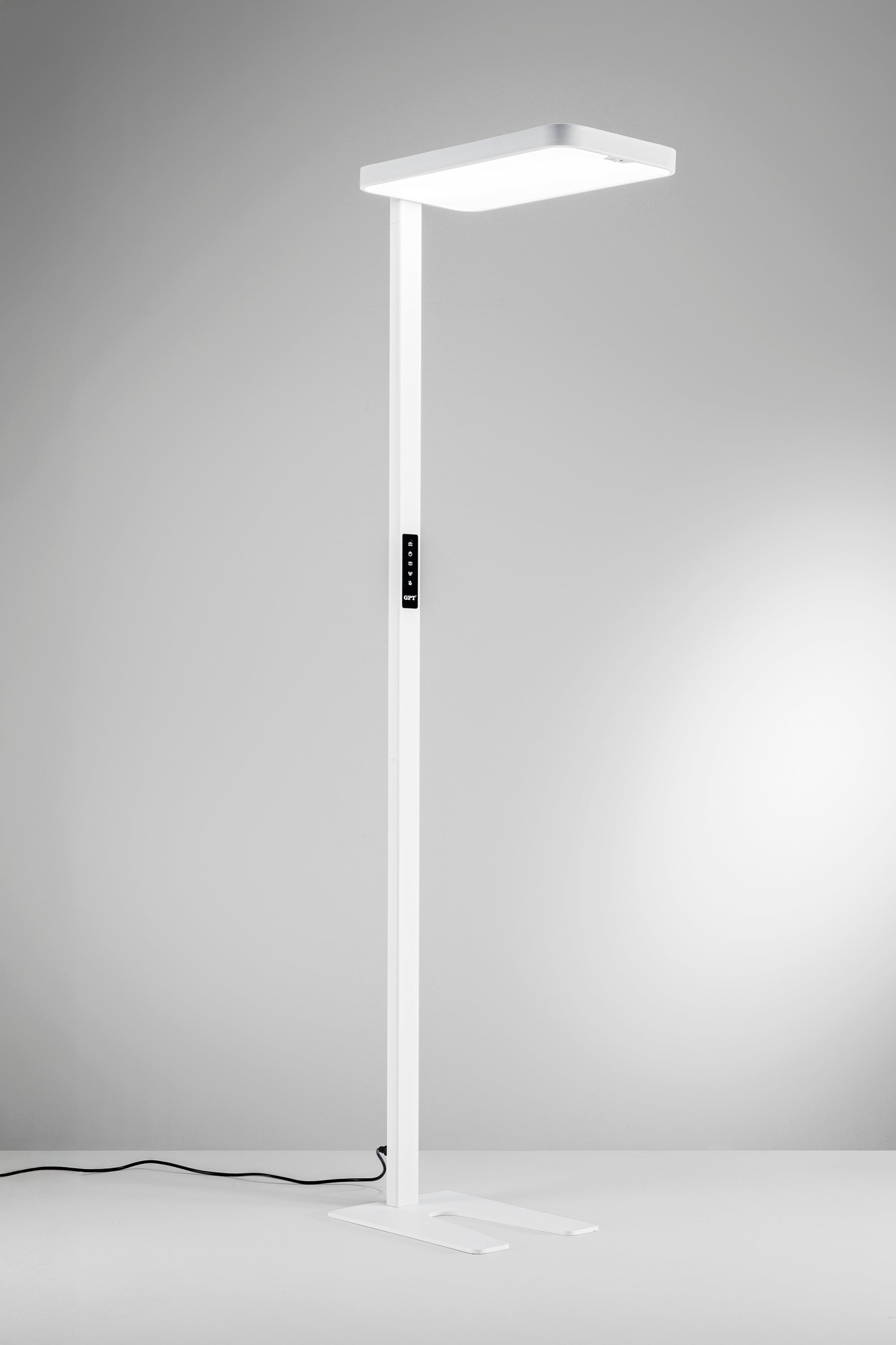 Piantana Led Stewart | Foto sfondo grigio