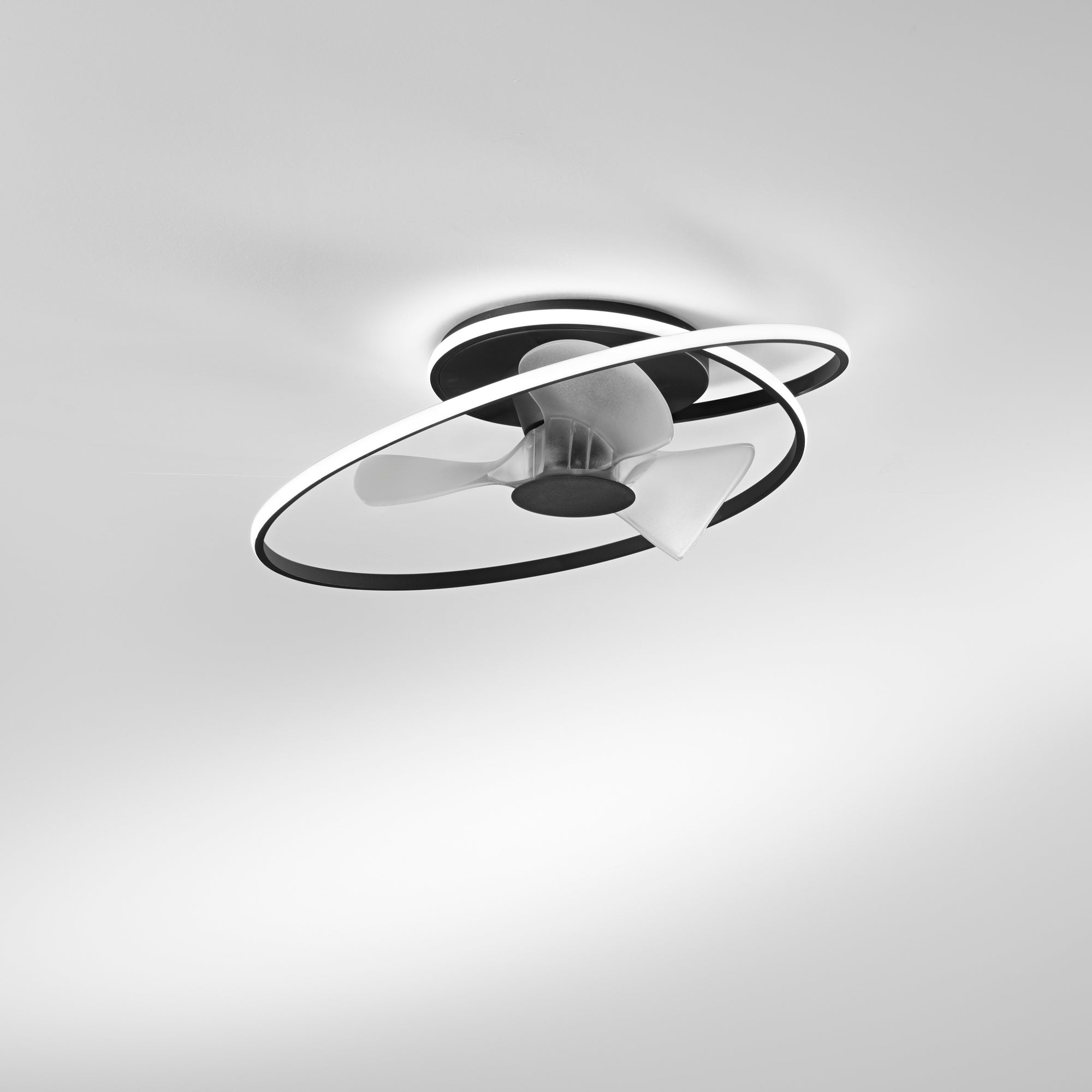 Plafoniera STORM con ventilatore 55W CCT - FT-FeelThe