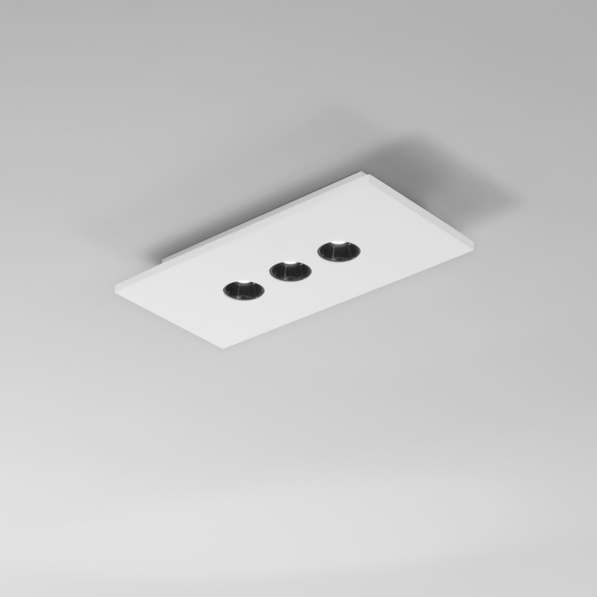 Plafoniera LED XICO verniciabile con interruttore CCT per la regolazione colore - FT-FeelThe