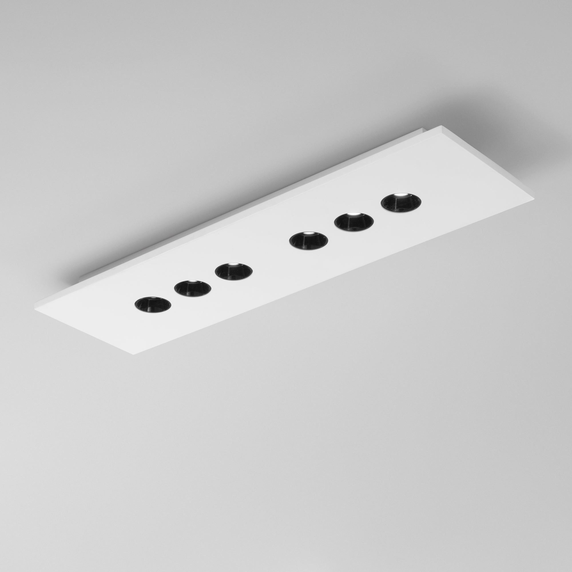 Plafoniera LED XICO verniciabile con interruttore CCT per la regolazione colore - FT-FeelThe