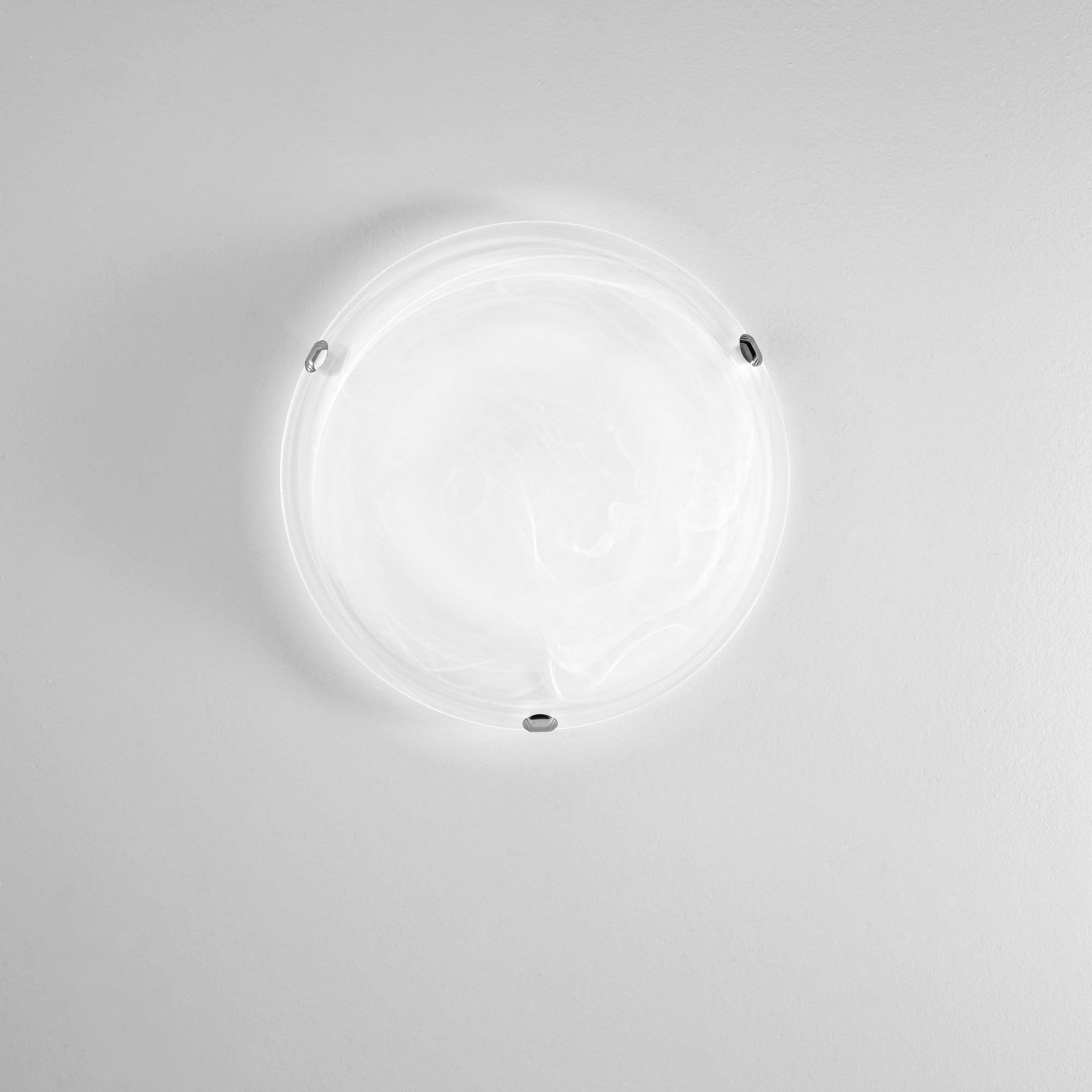 Lámpara de techo LED LUNA de cristal 40 cm