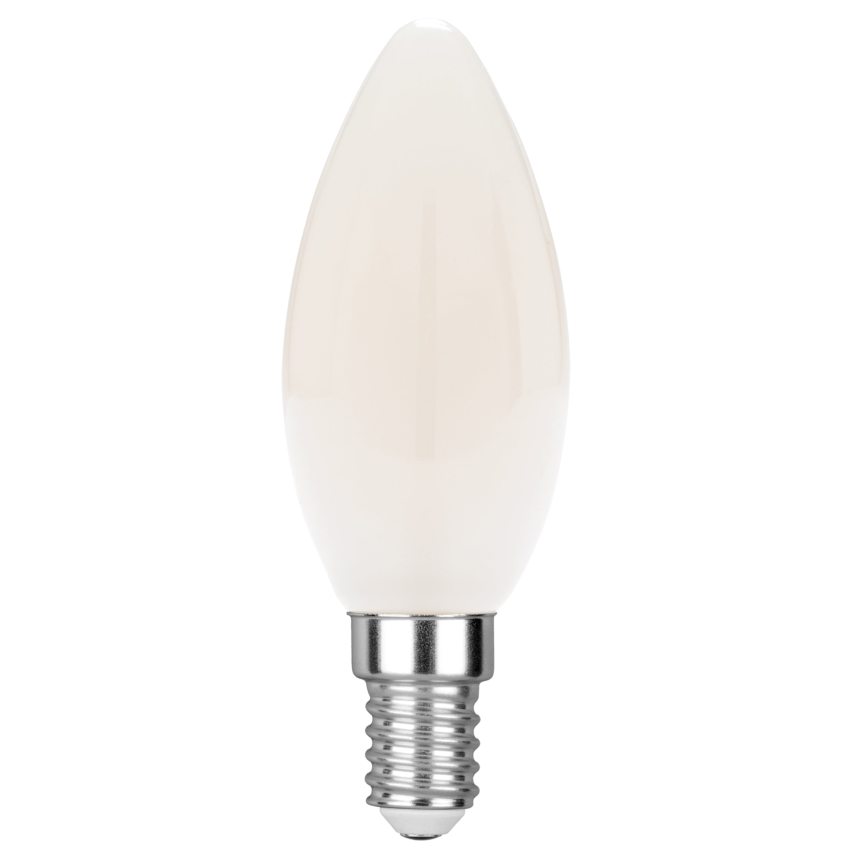Bombilla LED LUXA con filamento vela blanca E14 6W 680L 35mm 